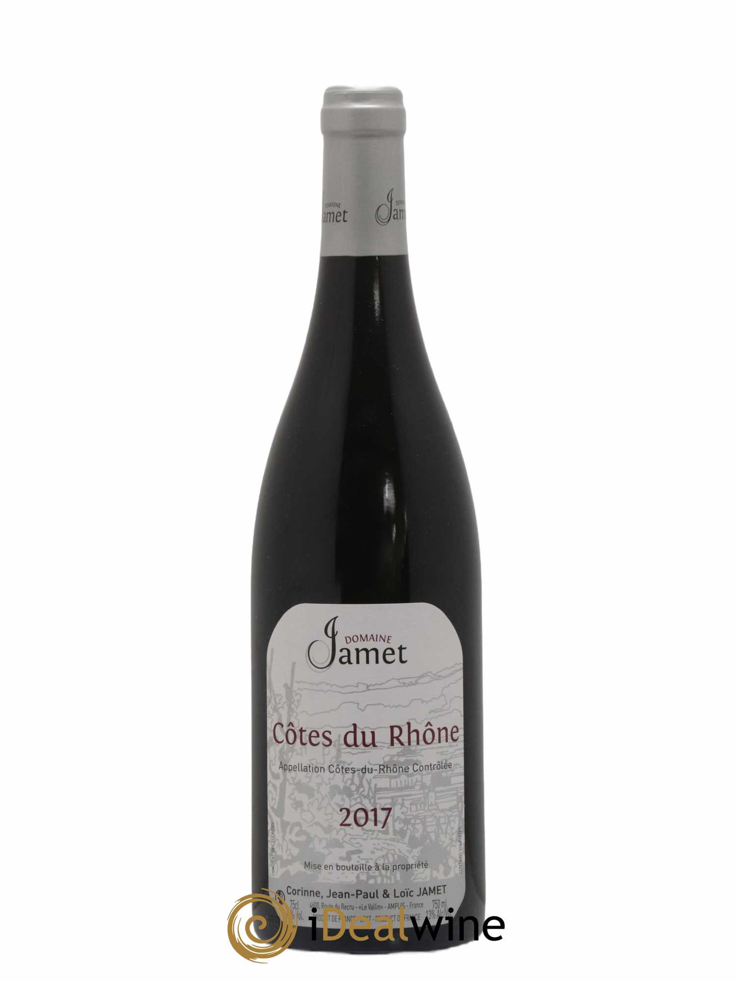 Côtes du Rhône Jamet (Domaine)  2017 - Lotto di 1 bottiglia - 0