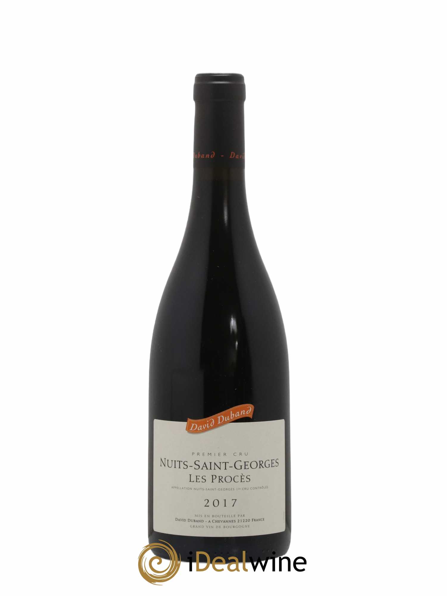 Nuits Saint-Georges 1er Cru Les Procès David Duband (Domaine)  2017 - Posten von 1 Flasche - 0