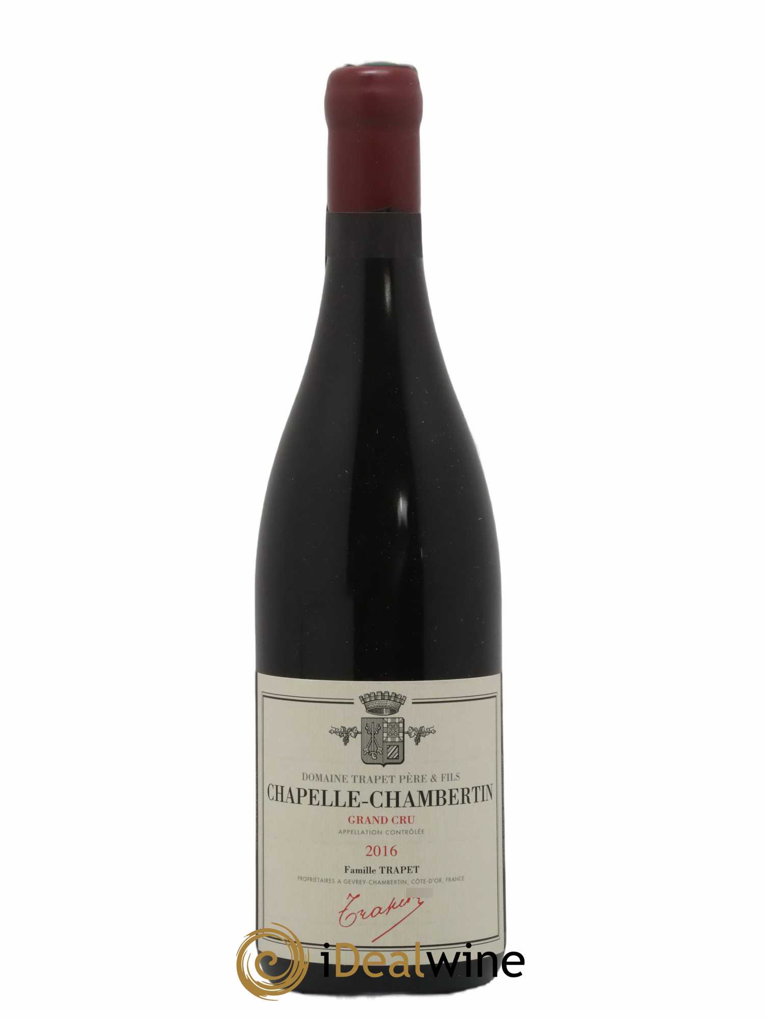 Chapelle-Chambertin Grand Cru Domaine Trapet  2016 - Posten von 1 Flasche - 0