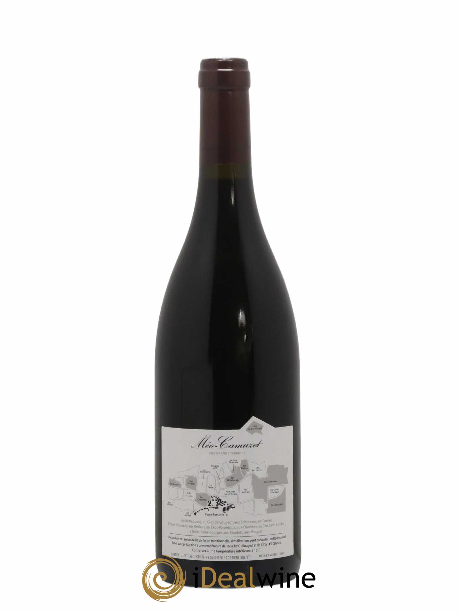 Clos de Vougeot Grand Cru Près le Cellier Méo-Camuzet (Domaine)  2017 - Lot de 1 bouteille - 1