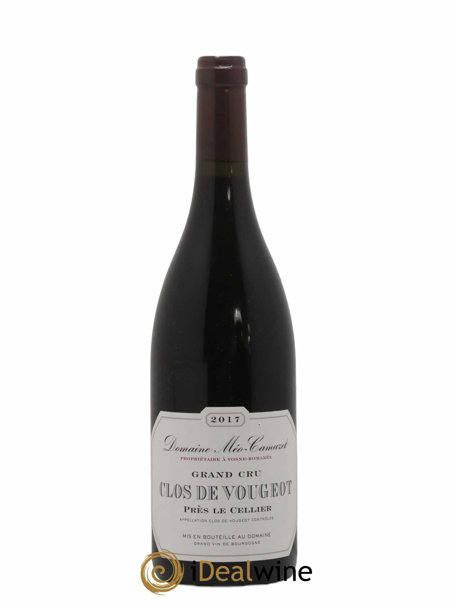 Clos de Vougeot Grand Cru Près le Cellier Méo-Camuzet (Domaine)  2017 - Lot de 1 bouteille - 0