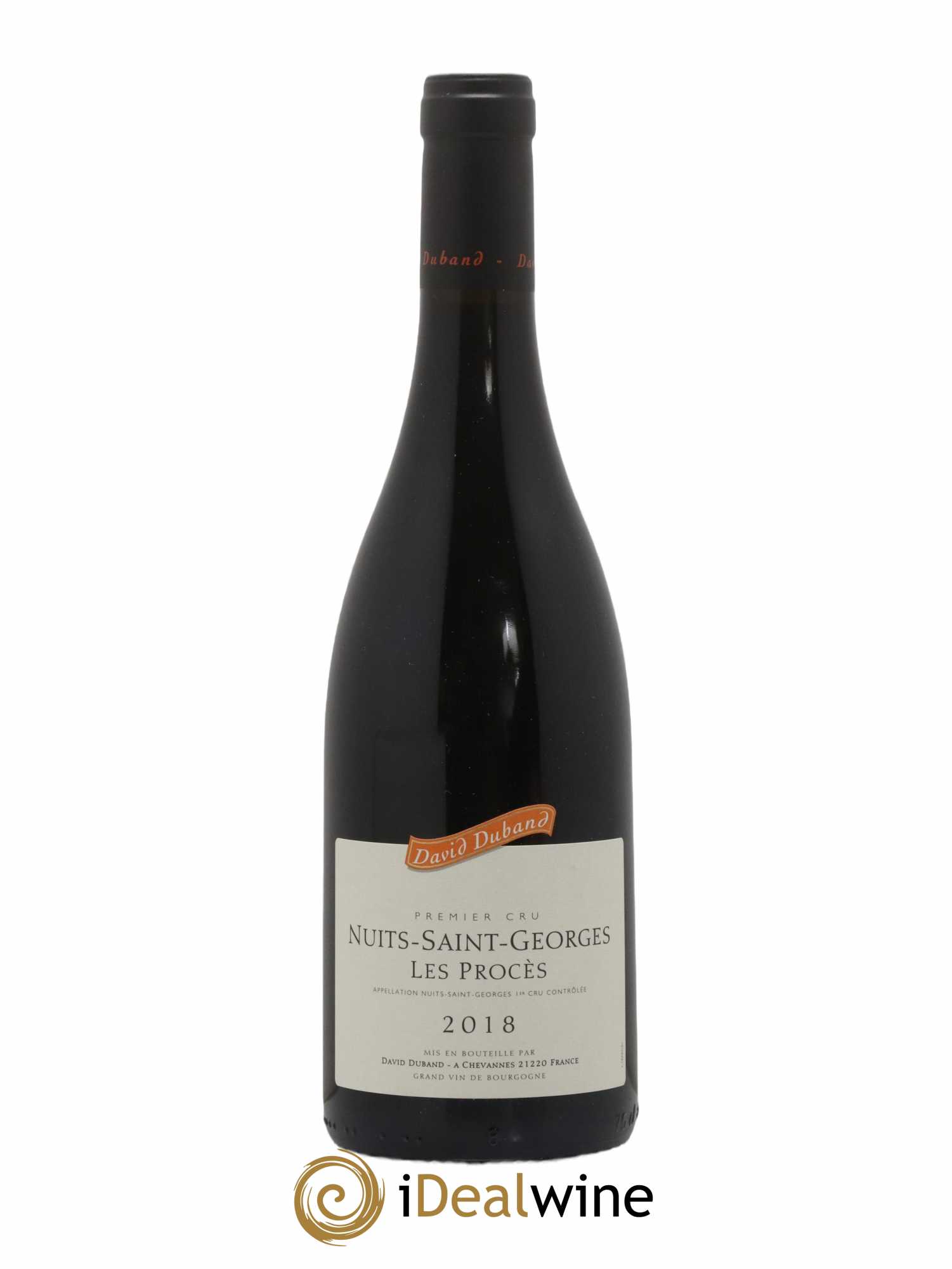 Nuits Saint-Georges 1er Cru Les Procès David Duband (Domaine)  2018 - Lotto di 1 bottiglia - 0