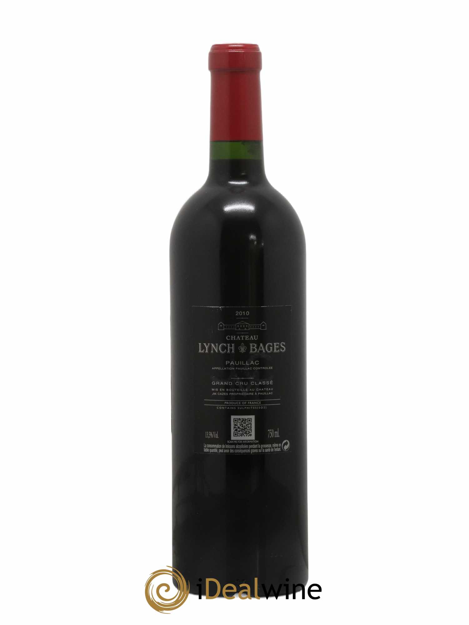 Château Lynch Bages 5ème Grand Cru Classé  2010 - Lotto di 1 bottiglia - 1