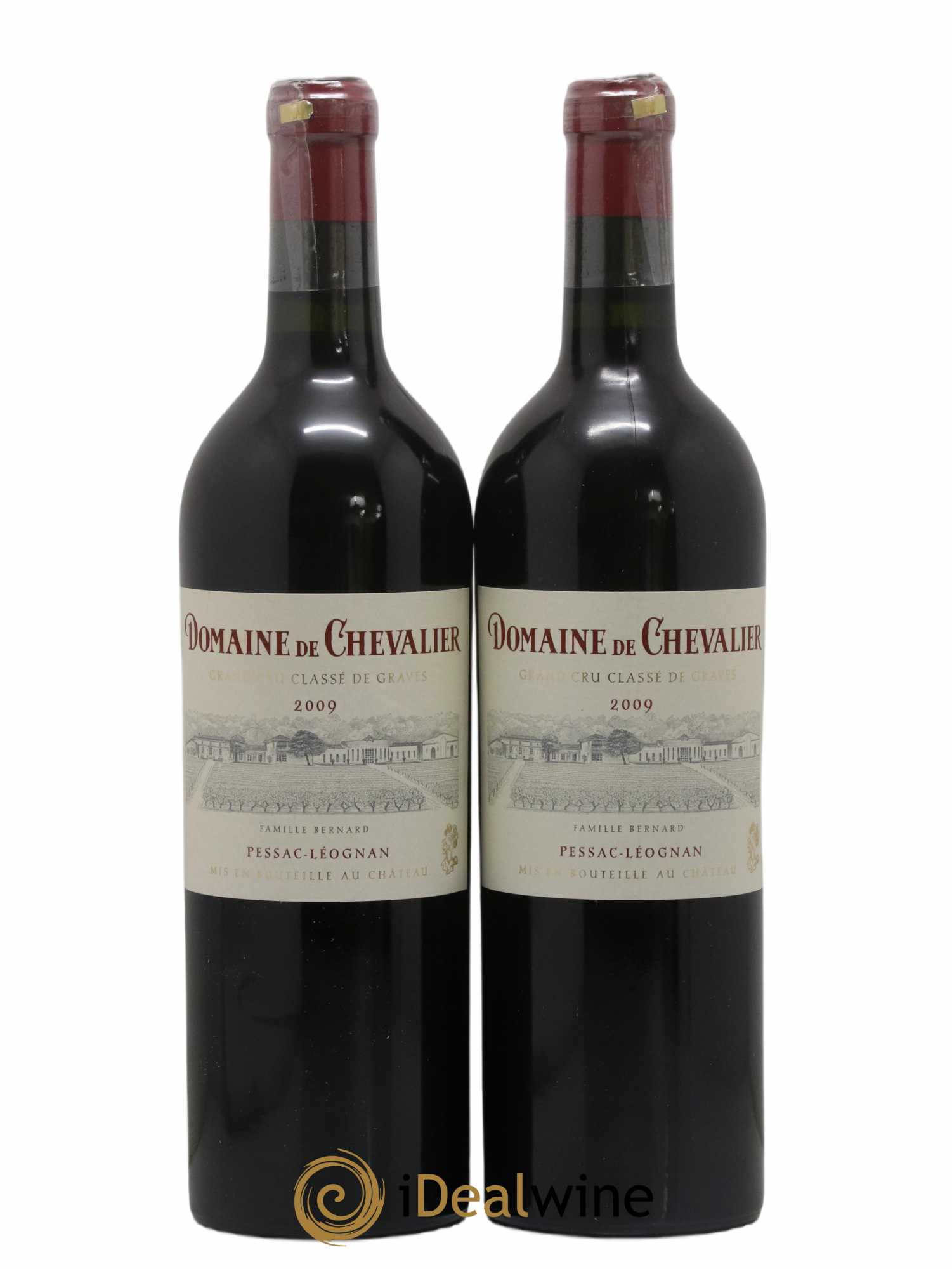 Domaine de Chevalier Cru Classé de Graves  2009 - Lot de 2 bouteilles - 0