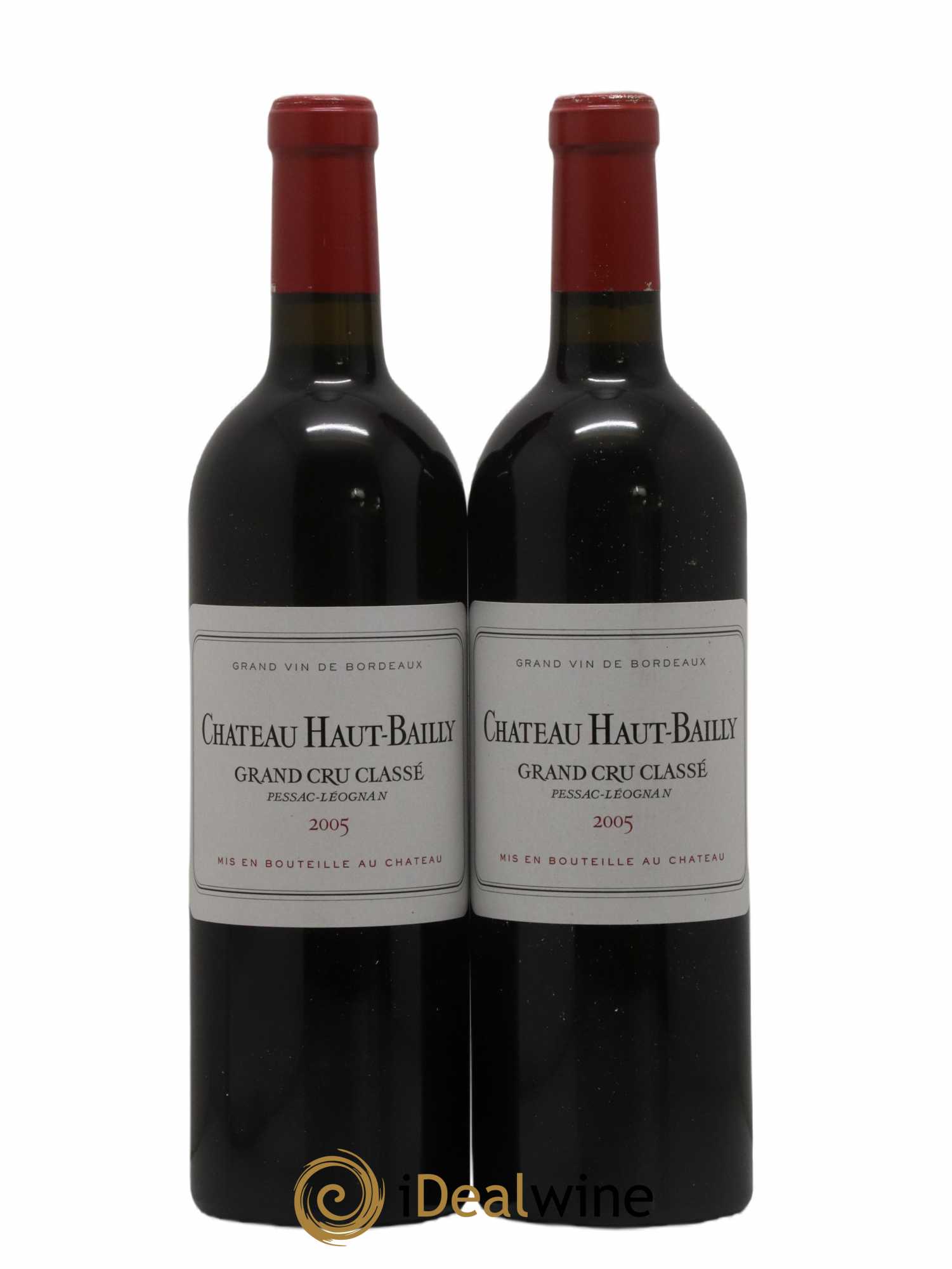 Château Haut-Bailly Cru Classé de Graves  2005 - Posten von 2 Flaschen - 0