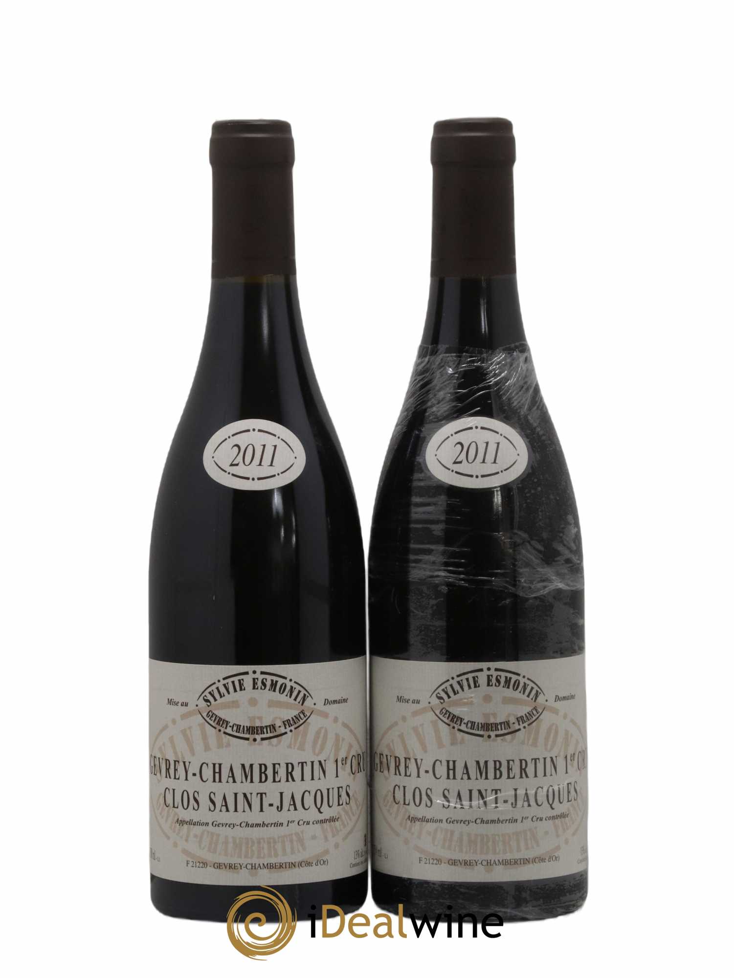 Gevrey-Chambertin 1er Cru Clos Saint Jacques Sylvie Esmonin  2011 - Lot de 2 bouteilles - 0