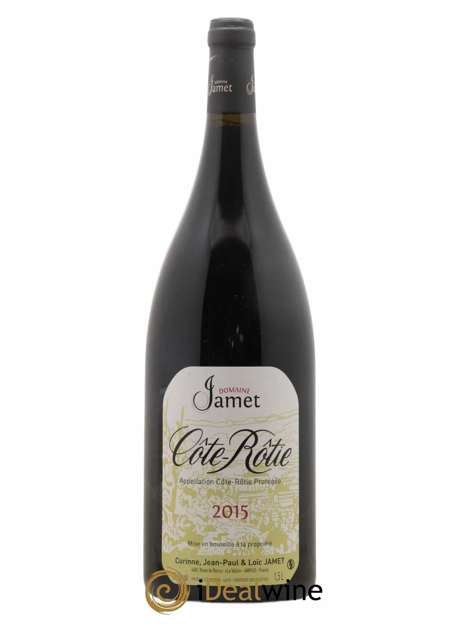 Côte-Rôtie Jamet (Domaine)  2015 - Lot de 1 magnum - 0