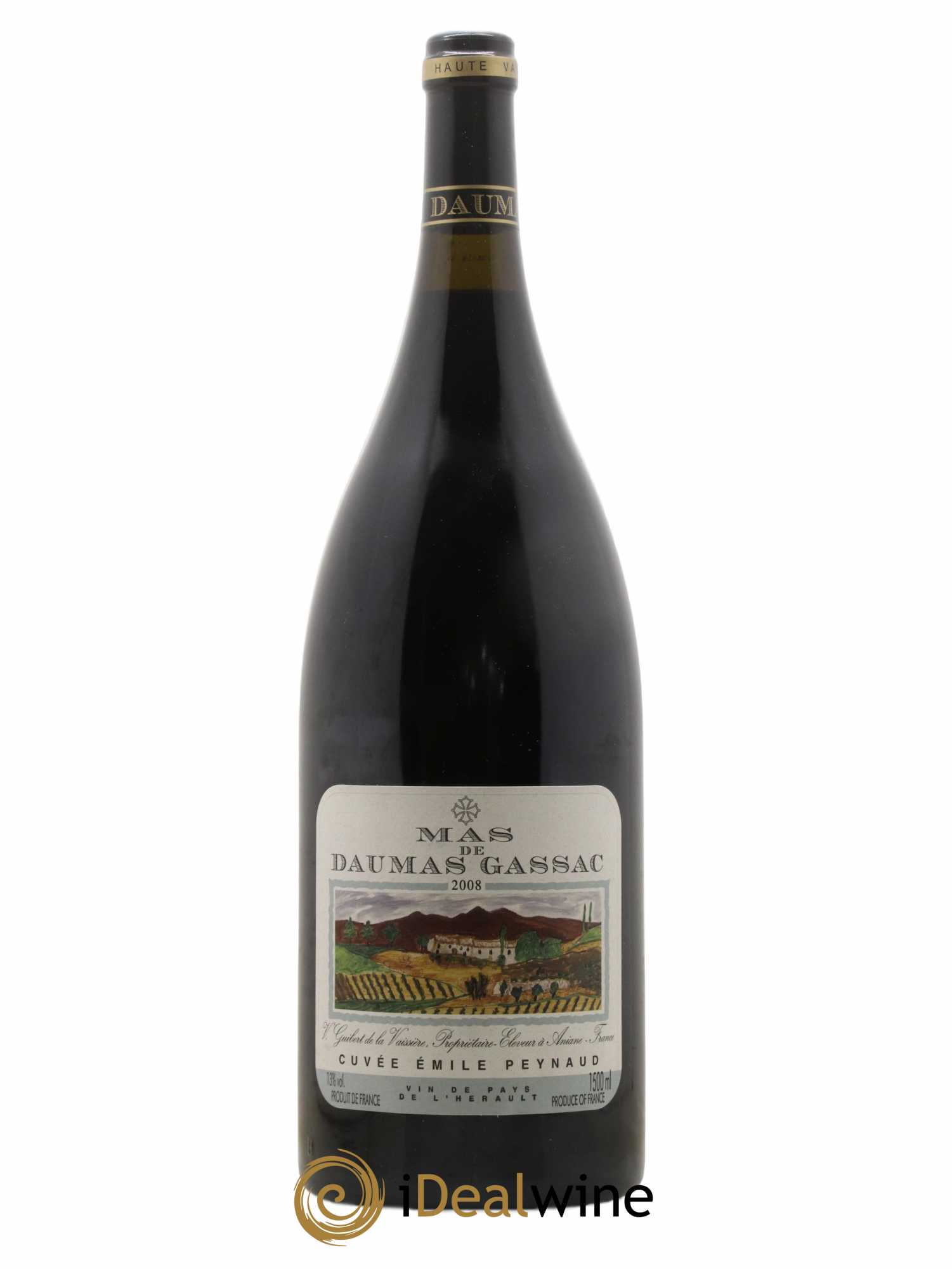 IGP Pays d'Hérault Mas Daumas Gassac Cuvée Emile Peynaud Famille Guibert de La Vaissière  2008 - Lotto di 1 magnum - 1