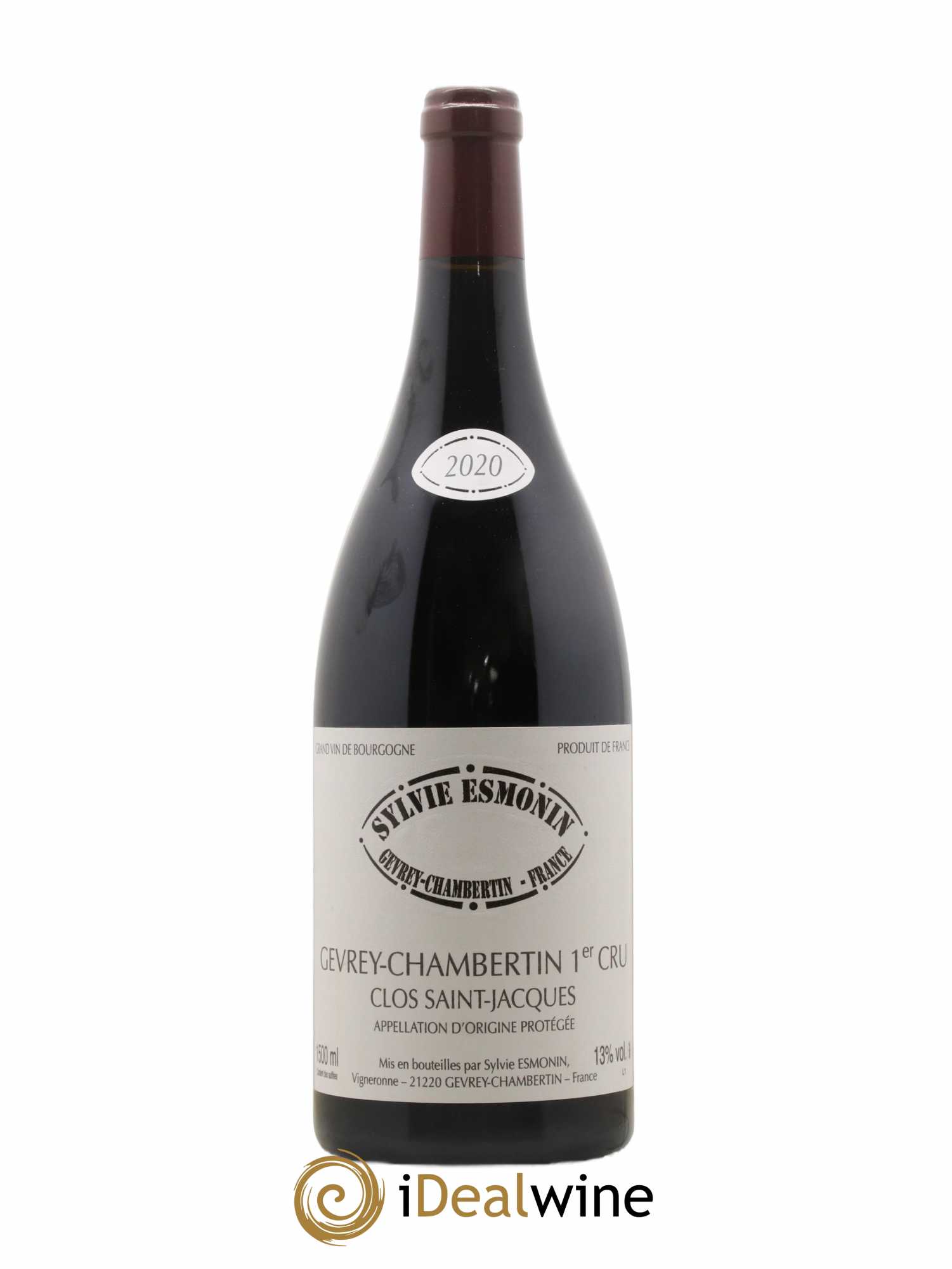 Gevrey-Chambertin 1er Cru Clos Saint Jacques Sylvie Esmonin  2020 - Lot de 1 magnum - 0