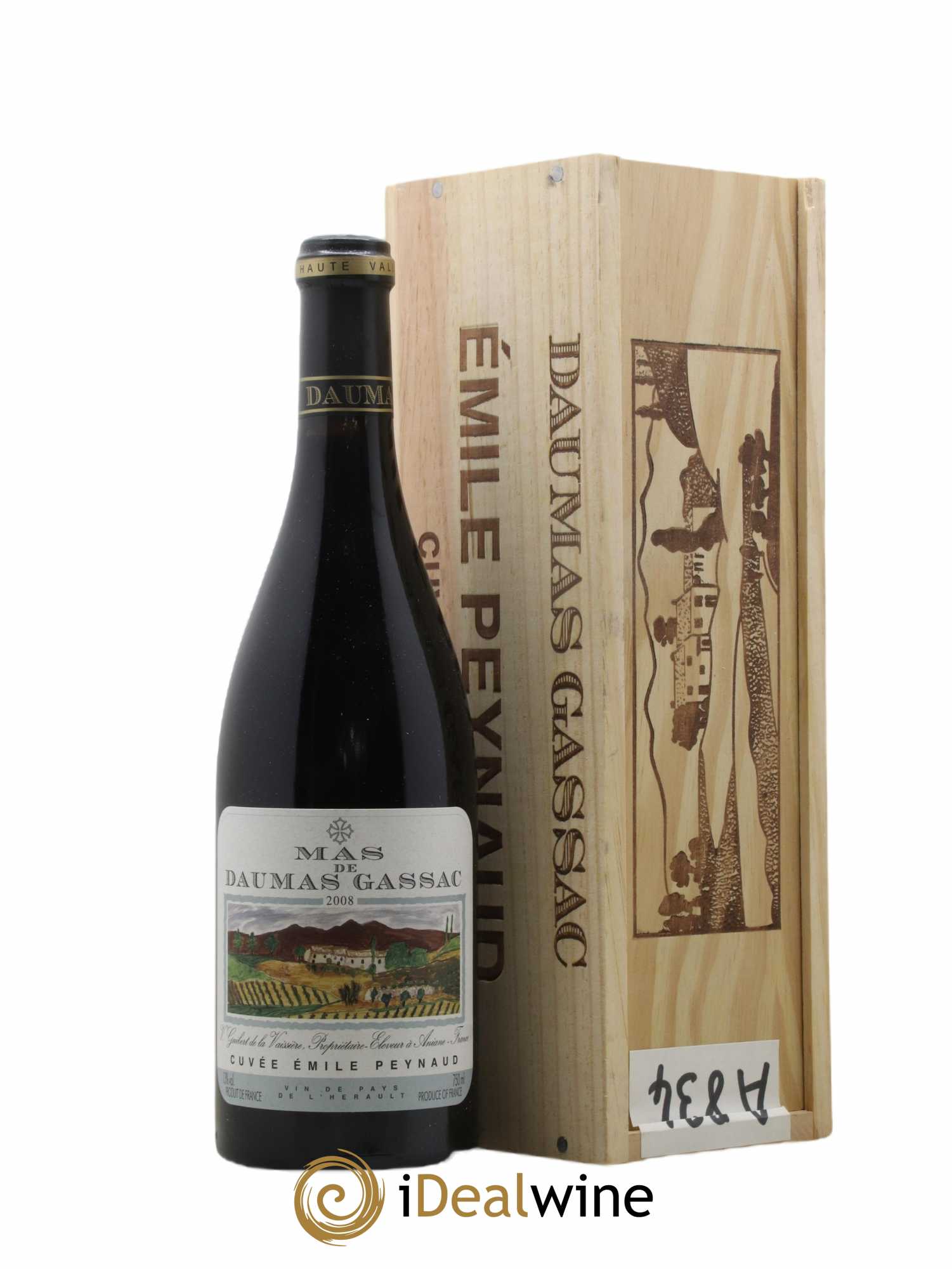 IGP Pays d'Hérault Mas Daumas Gassac Cuvée Emile Peynaud Famille Guibert de La Vaissière  2008 - Lot of 1 bottle - 0