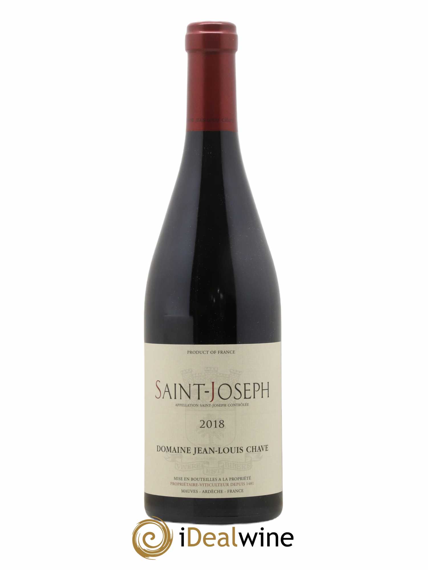 Saint-Joseph Jean-Louis Chave  2018 - Lot de 1 bouteille - 0