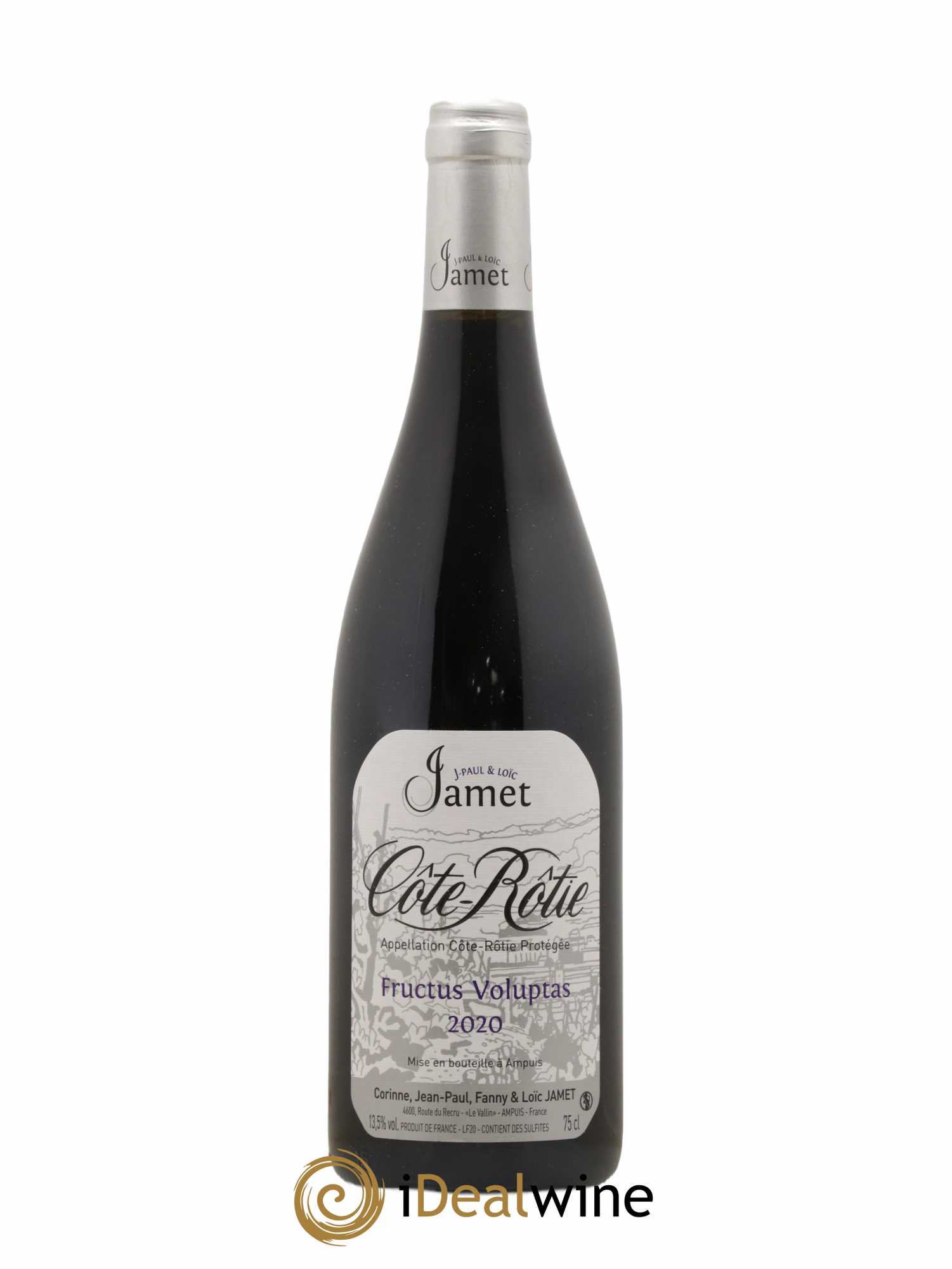 Côte-Rôtie Fructus Voluptas Jamet (Domaine)  2020 - Lot de 1 bouteille - 0