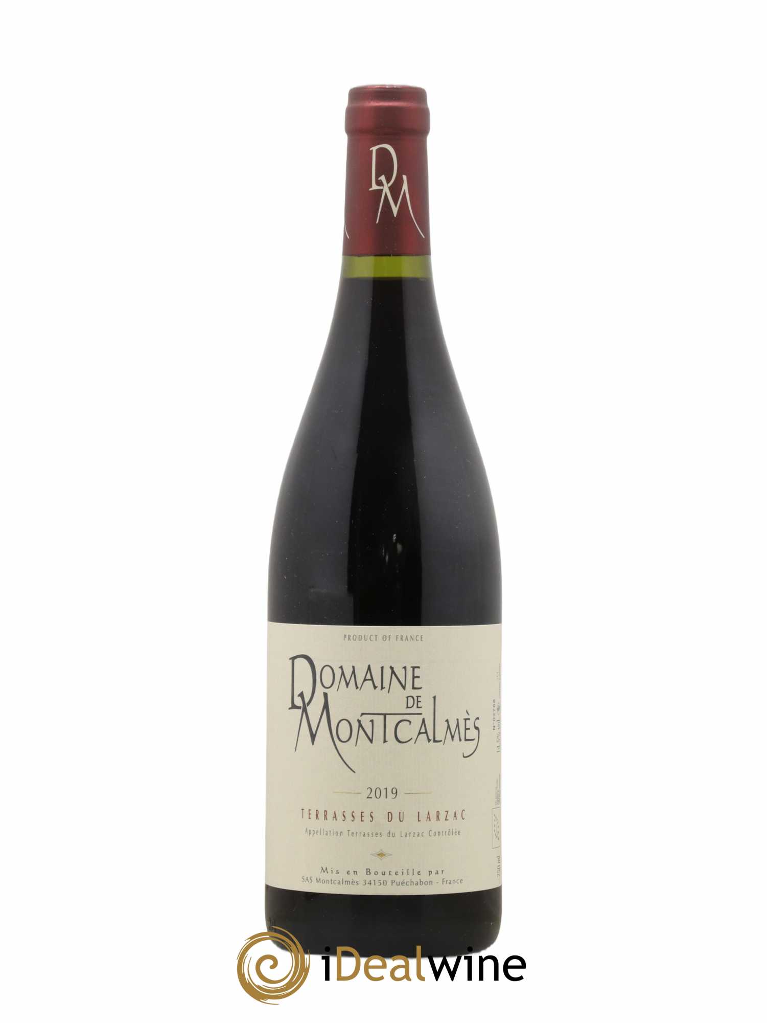 Terrasses du Larzac Domaine de Montcalmès Frédéric Pourtalié  2019 - Posten von 1 Flasche - 0