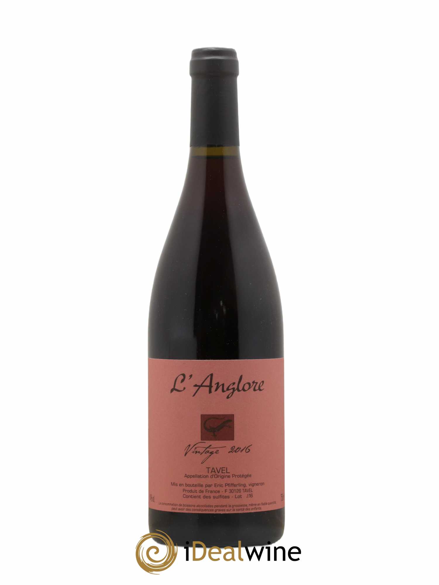 Tavel Vintage L'Anglore  2016 - Lot de 1 bouteille - 0