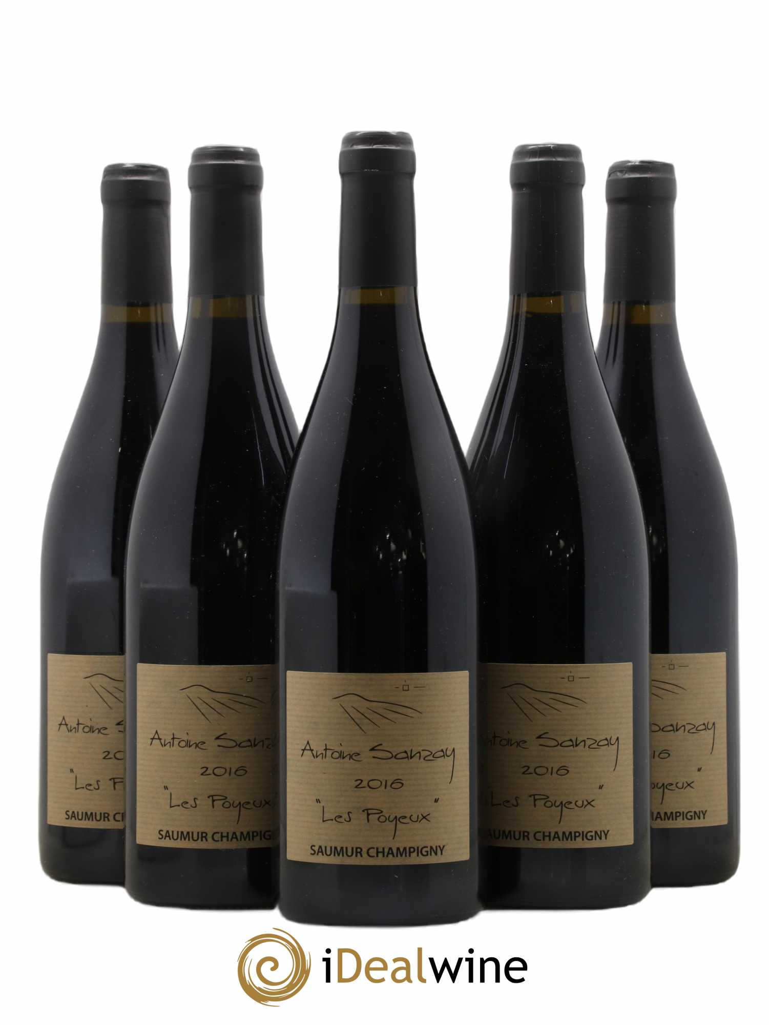 Saumur-Champigny Les Poyeux Antoine Sanzay  2016 - Lot de 5 bouteilles - 0