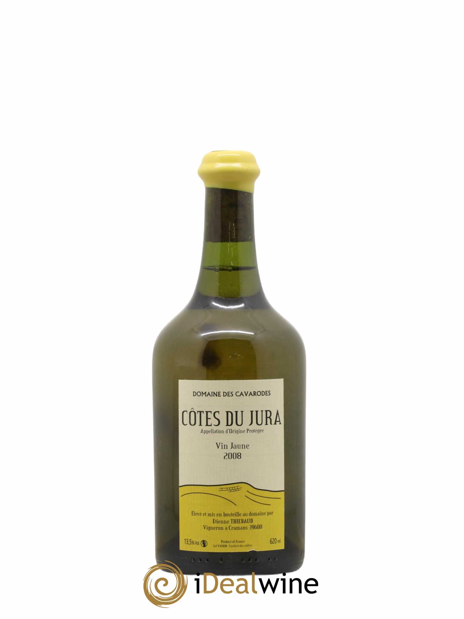 Côtes du Jura Vin Jaune Cavarodes (Domaine des) - Etienne Thiébaud  2008 - Posten von 1 Flasche - 0