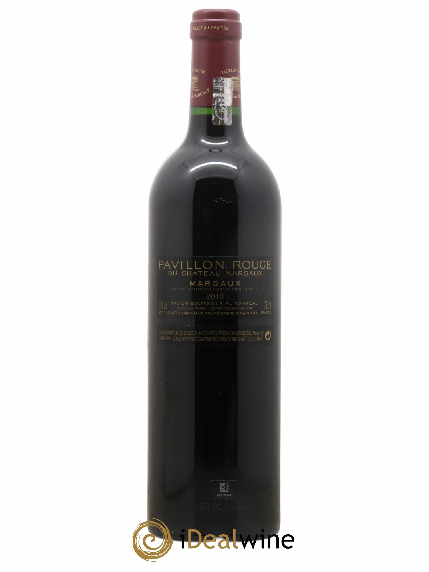 Pavillon Rouge du Château Margaux Second Vin  2010 - Lot of 1 bottle - 1