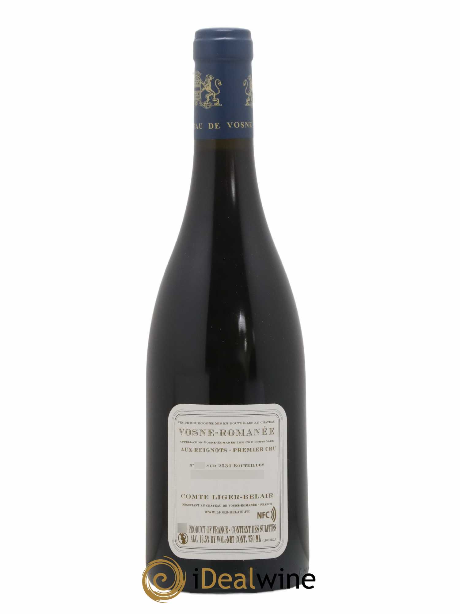 Vosne-Romanée 1er Cru Aux Reignots Ch. de Vosne-Romanée  Comte Liger-Belair (Domaine du)  2017 - Posten von 1 Flasche - 1