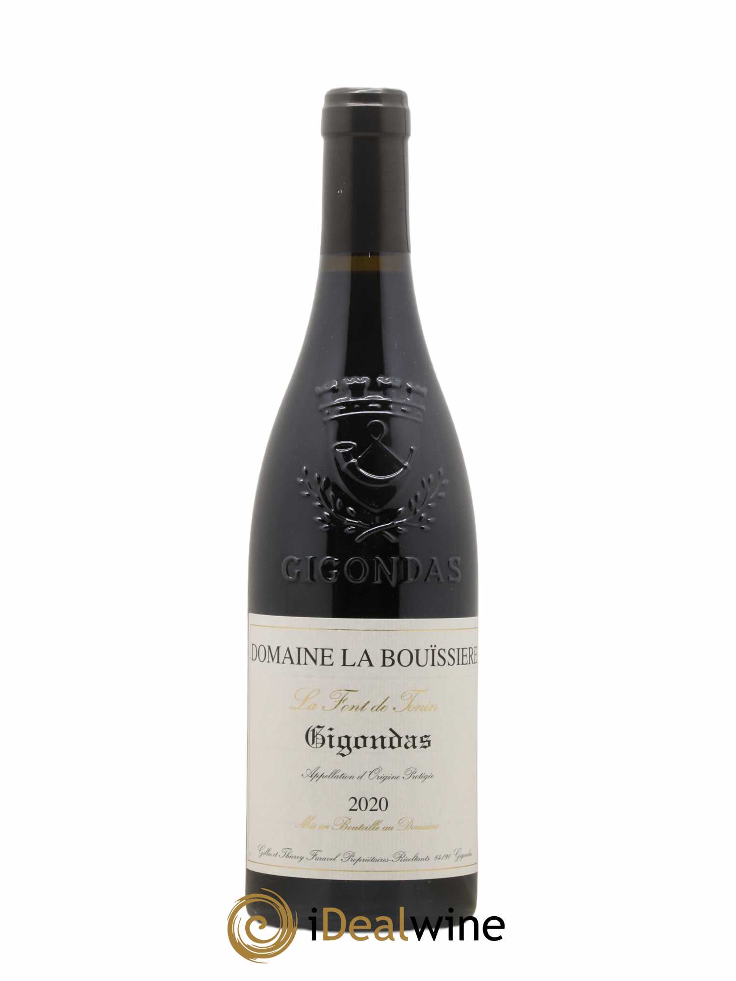 Gigondas La Font de Tonin La Bouïssière  2020 - Lot de 1 bouteille - 0