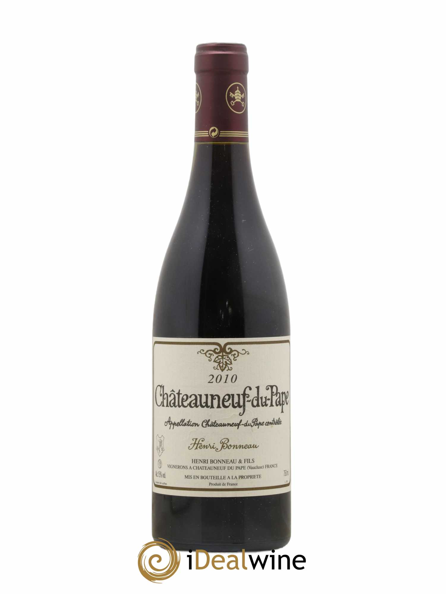 Châteauneuf-du-Pape Henri Bonneau Henri Bonneau & Fils  2010 - Lot de 1 bouteille - 0