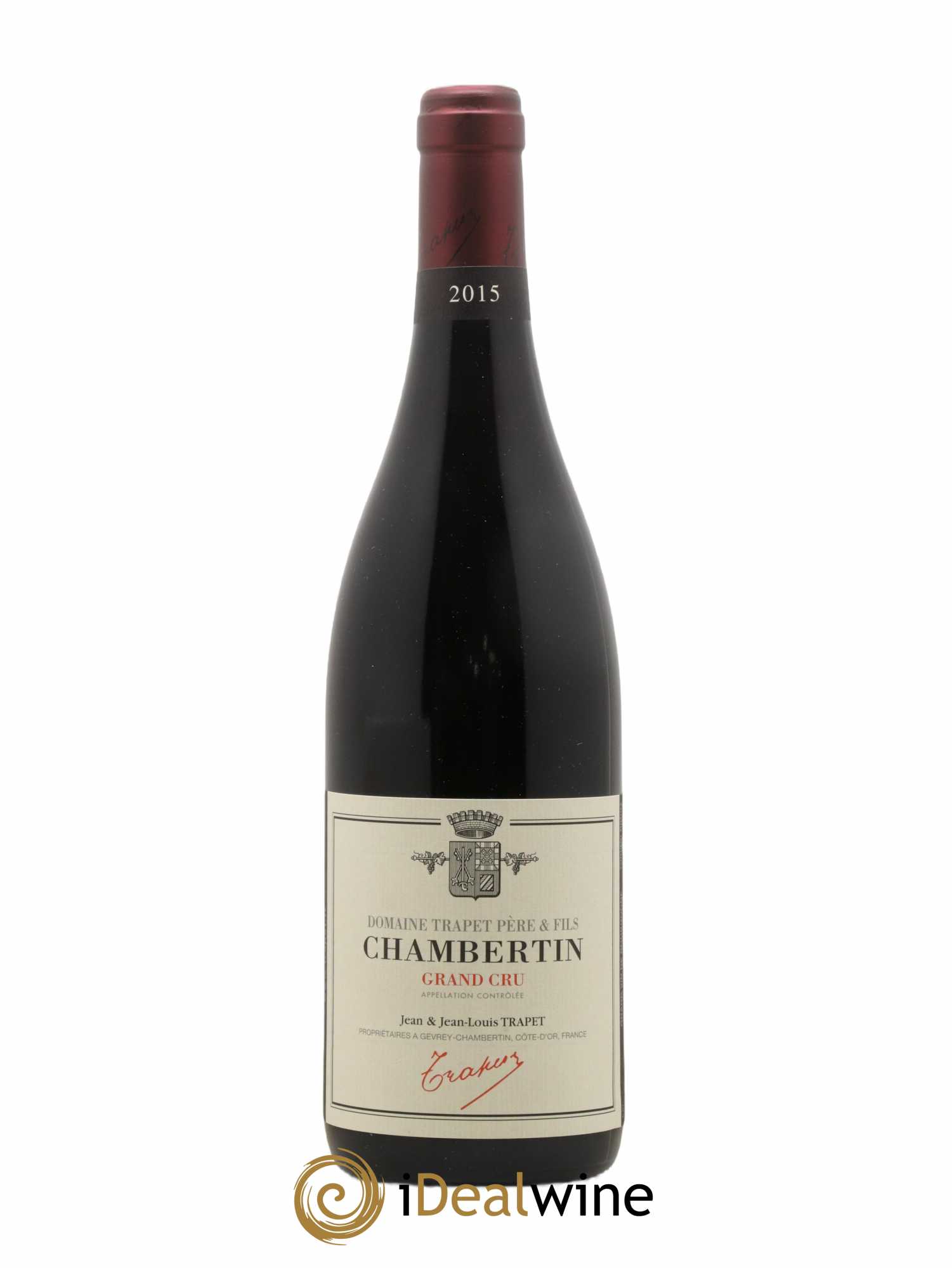 Chambertin Grand Cru Domaine Trapet  2015 - Lotto di 1 bottiglia - 0