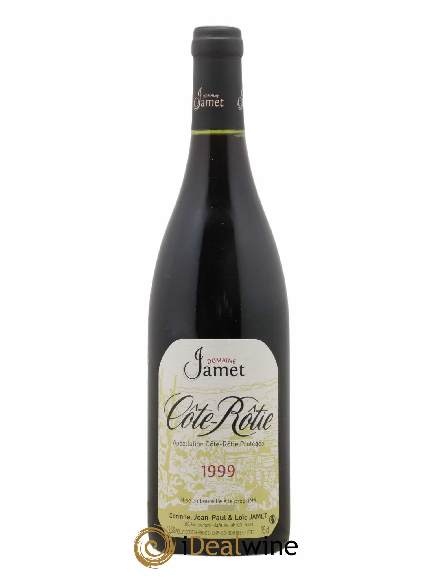 Côte-Rôtie Jamet (Domaine)  1999 - Posten von 1 Flasche - 0