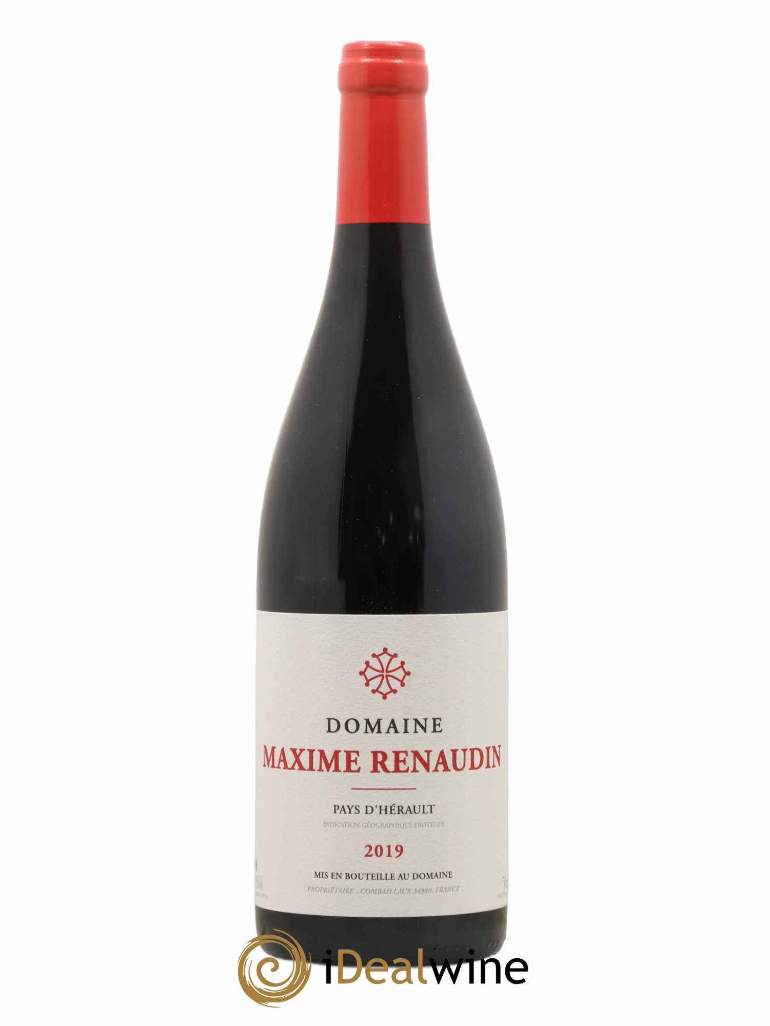 IGP Pays d'Hérault Maxime Renaudin  2019 - Lot of 1 bottle - 0