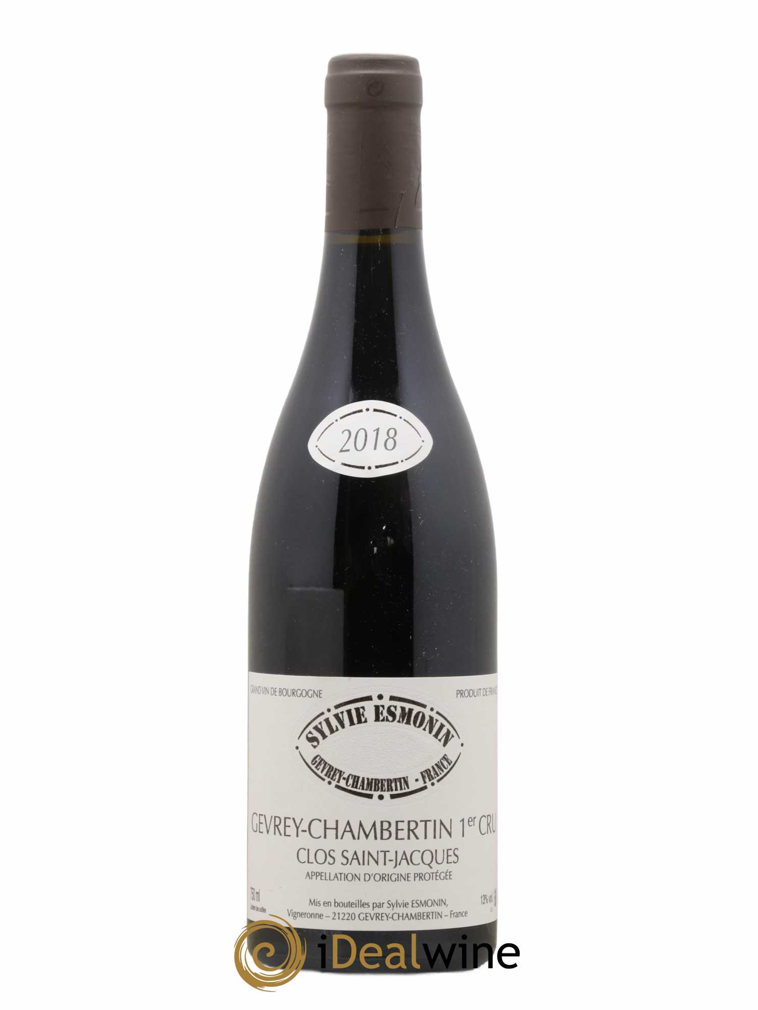 Gevrey-Chambertin 1er Cru Clos Saint Jacques Sylvie Esmonin  2018 - Lot de 1 bouteille - 0