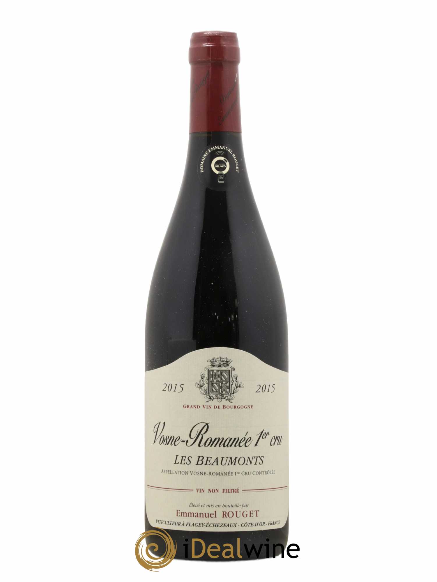 Vosne-Romanée 1er Cru Les Beaumonts Emmanuel Rouget  2015 - Lot of 1 bottle - 0