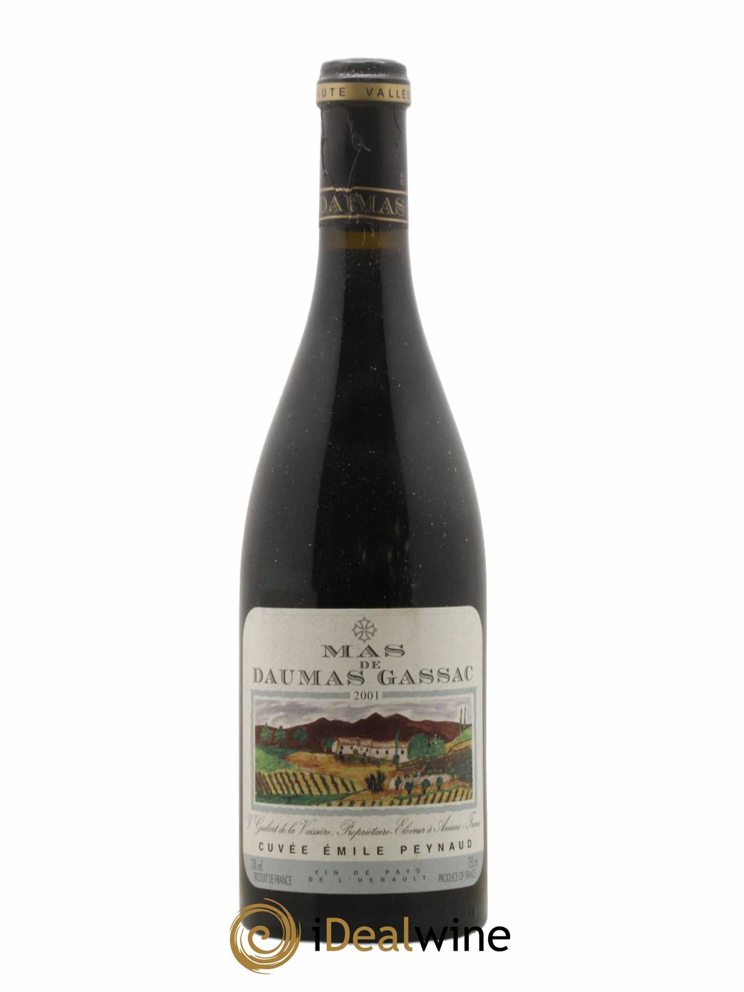 IGP Pays d'Hérault Mas Daumas Gassac Cuvée Emile Peynaud Famille Guibert de La Vaissière  2001 - Lot of 1 bottle - 1