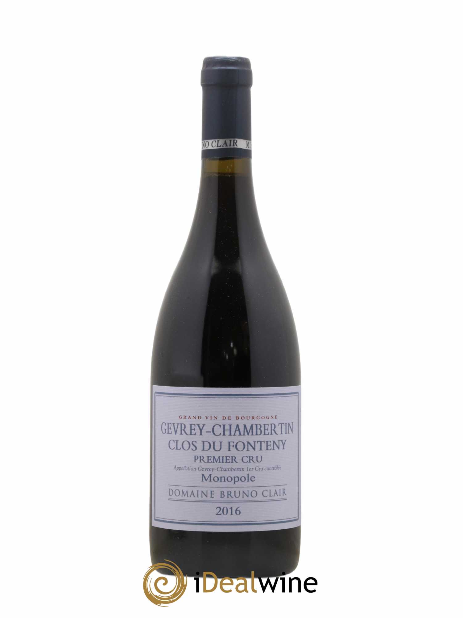 Gevrey-Chambertin 1er Cru Clos du Fonteny Bruno Clair (Domaine)  2016 - Lot de 1 bouteille - 0