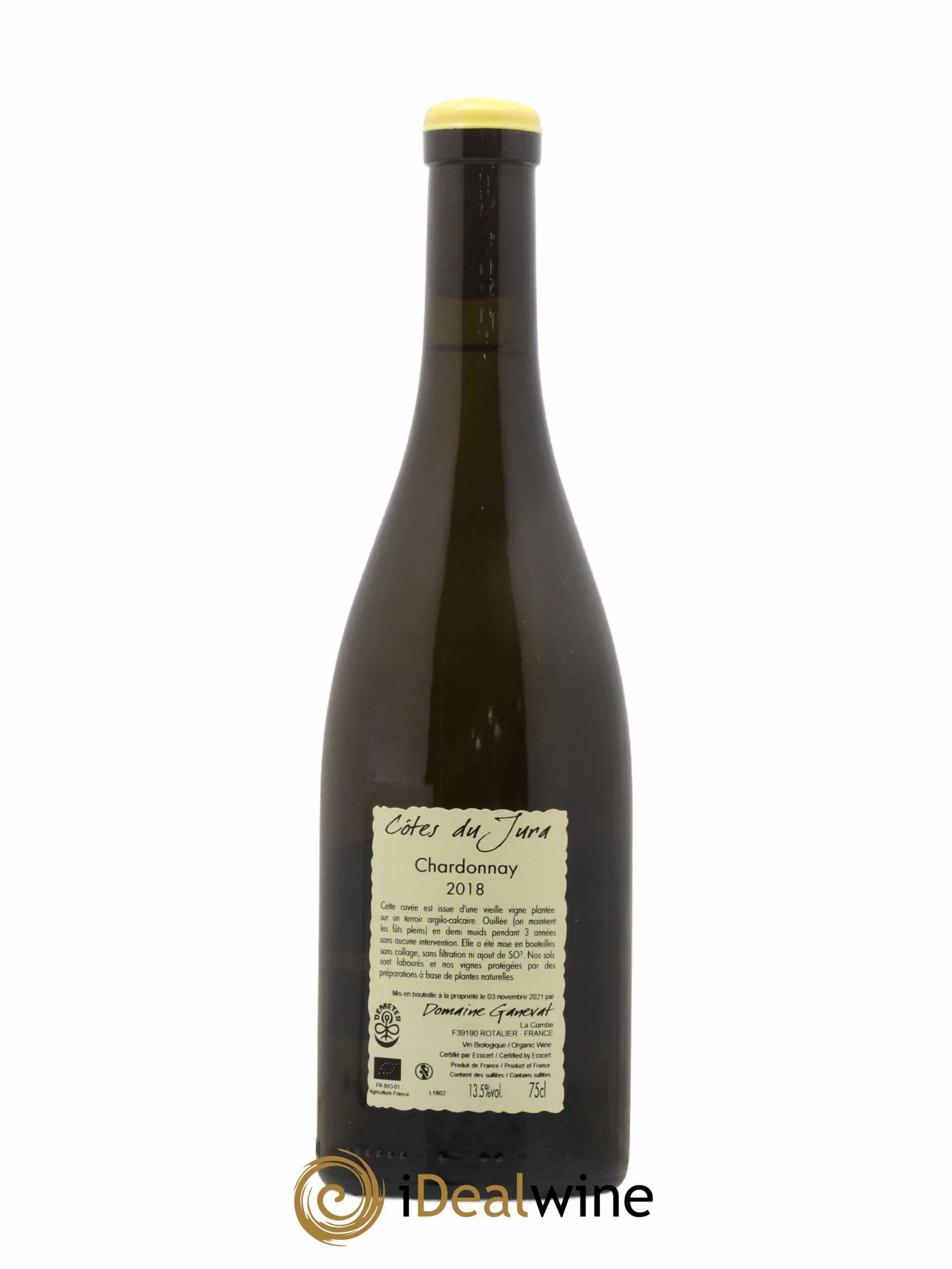 Côtes du Jura Les Chamois du Paradis Jean-François Ganevat (Domaine)  2018 - Lot of 1 bottle - 1