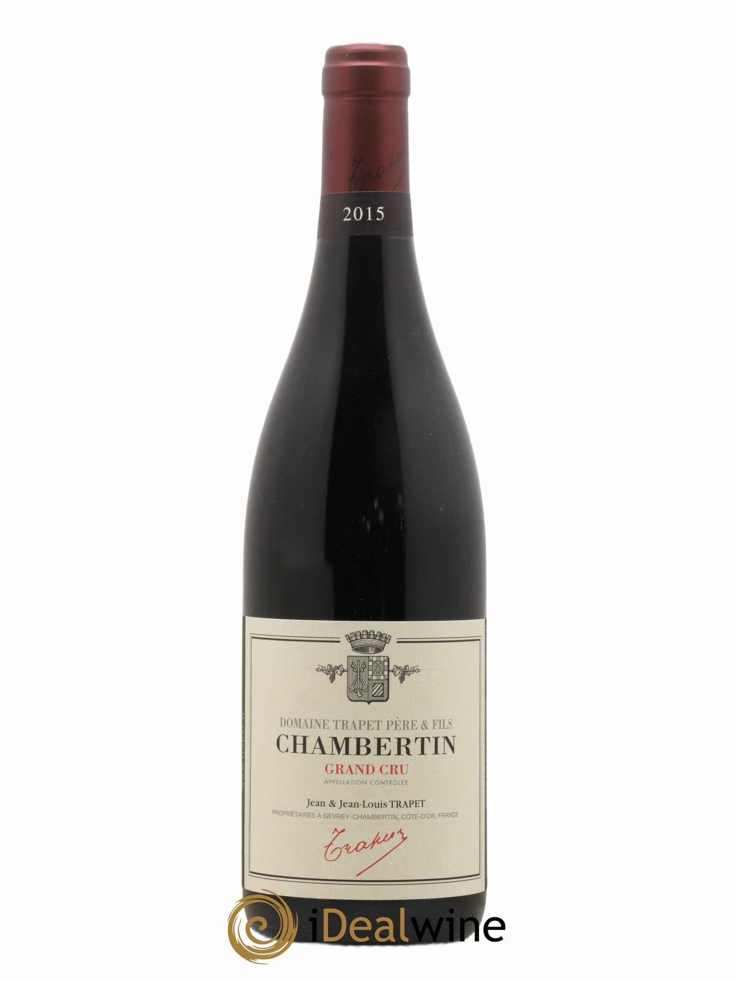 Chambertin Grand Cru Domaine Trapet  2015 - Lotto di 1 bottiglia - 0