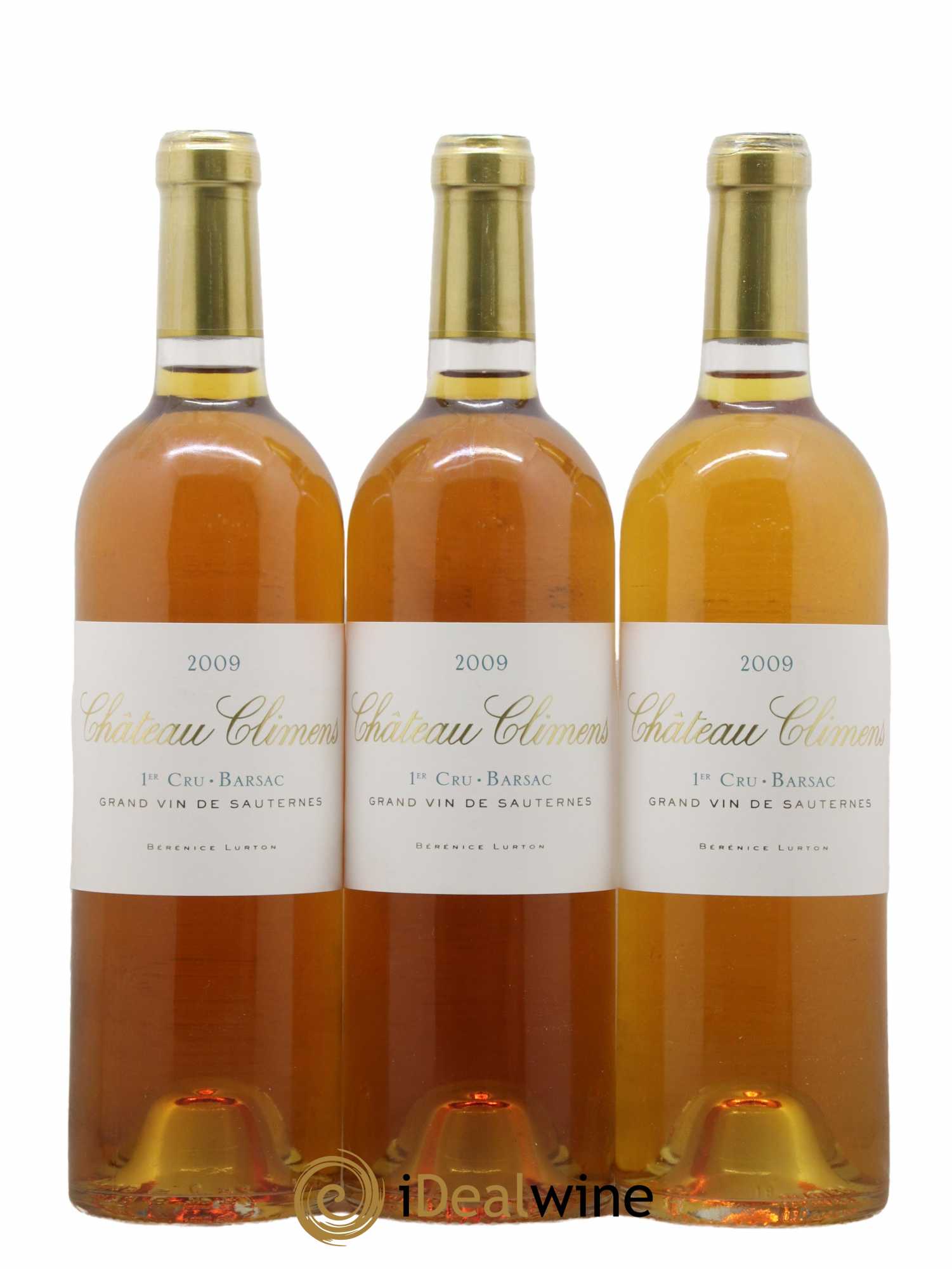 Château Climens 1er Grand Cru Classé  2009 - Lot de 3 bouteilles - 0