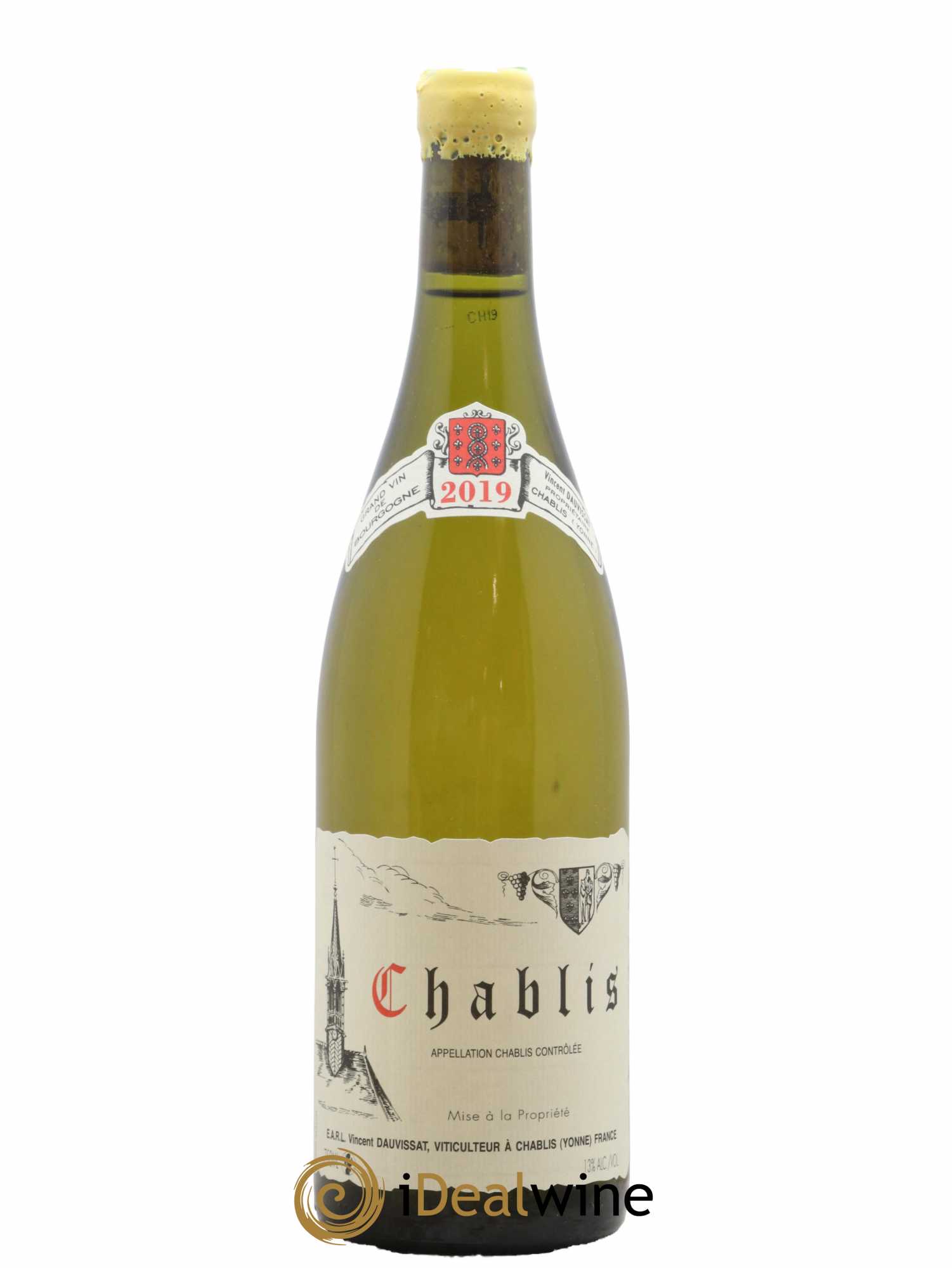 Chablis Vincent Dauvissat (Domaine)  2019 - Lot de 1 bouteille - 0