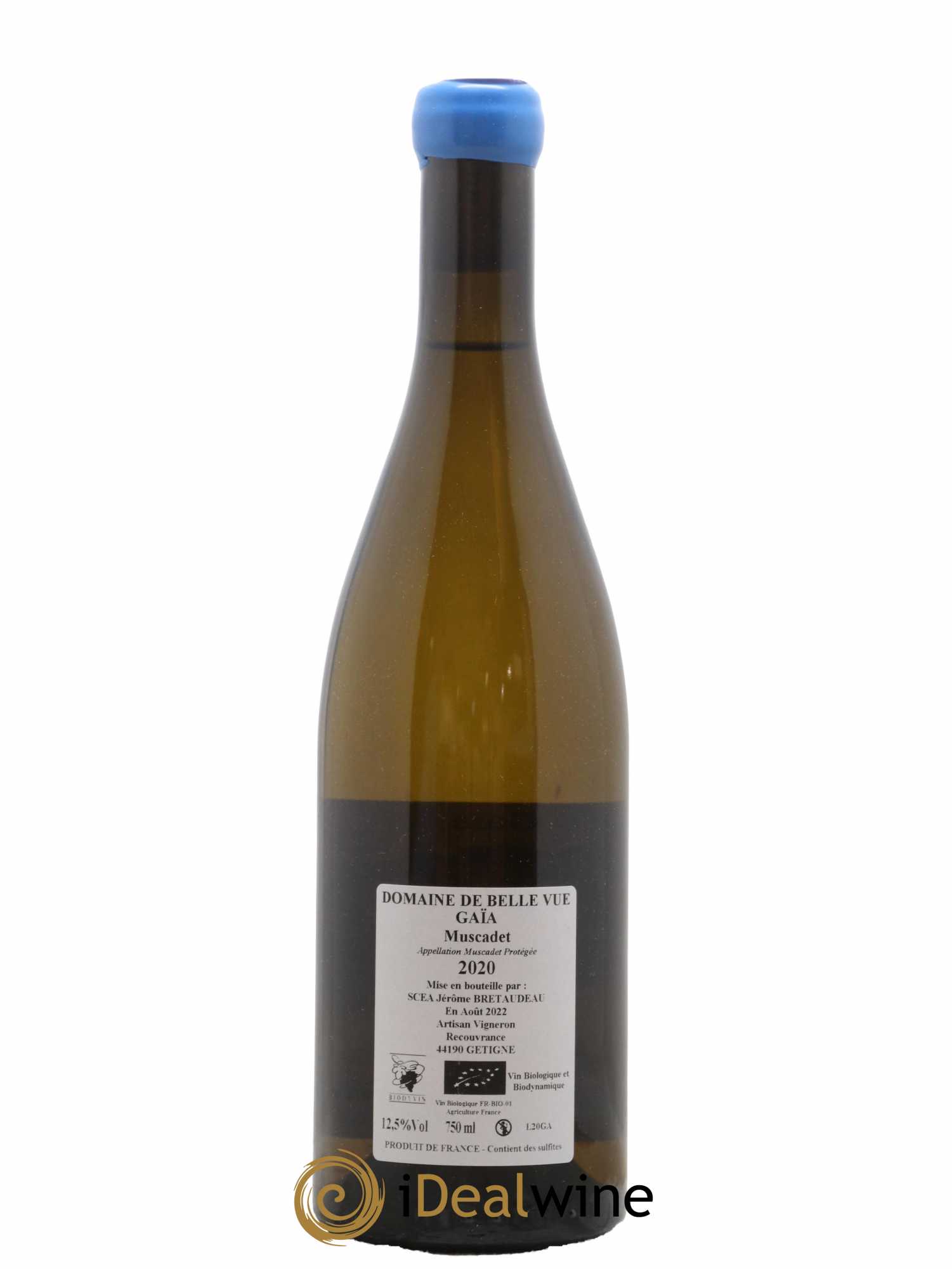 Muscadet-Sèvre-et-Maine Gaia Jérôme Bretaudeau - Domaine de Bellevue  2020 - Posten von 1 Flasche - 1