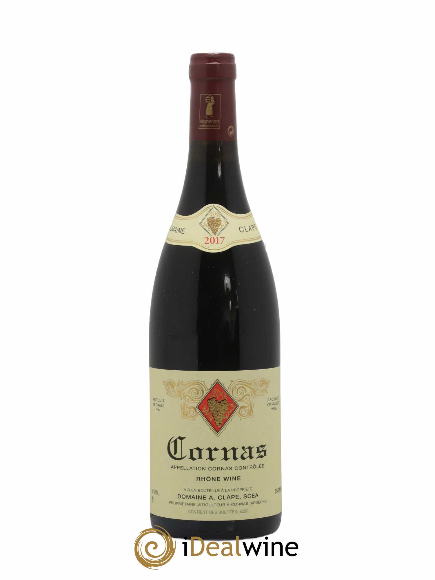 Cornas Auguste Clape  2017 - Lotto di 1 bottiglia - 0