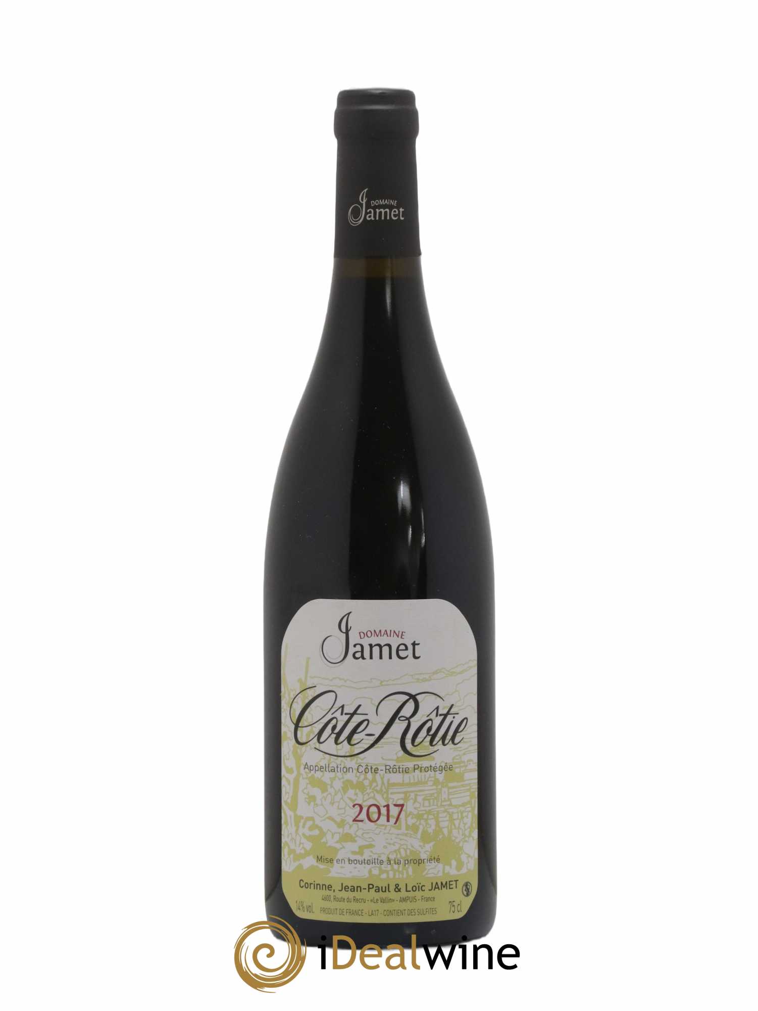 Côte-Rôtie Jamet (Domaine)  2017 - Posten von 1 Flasche - 0