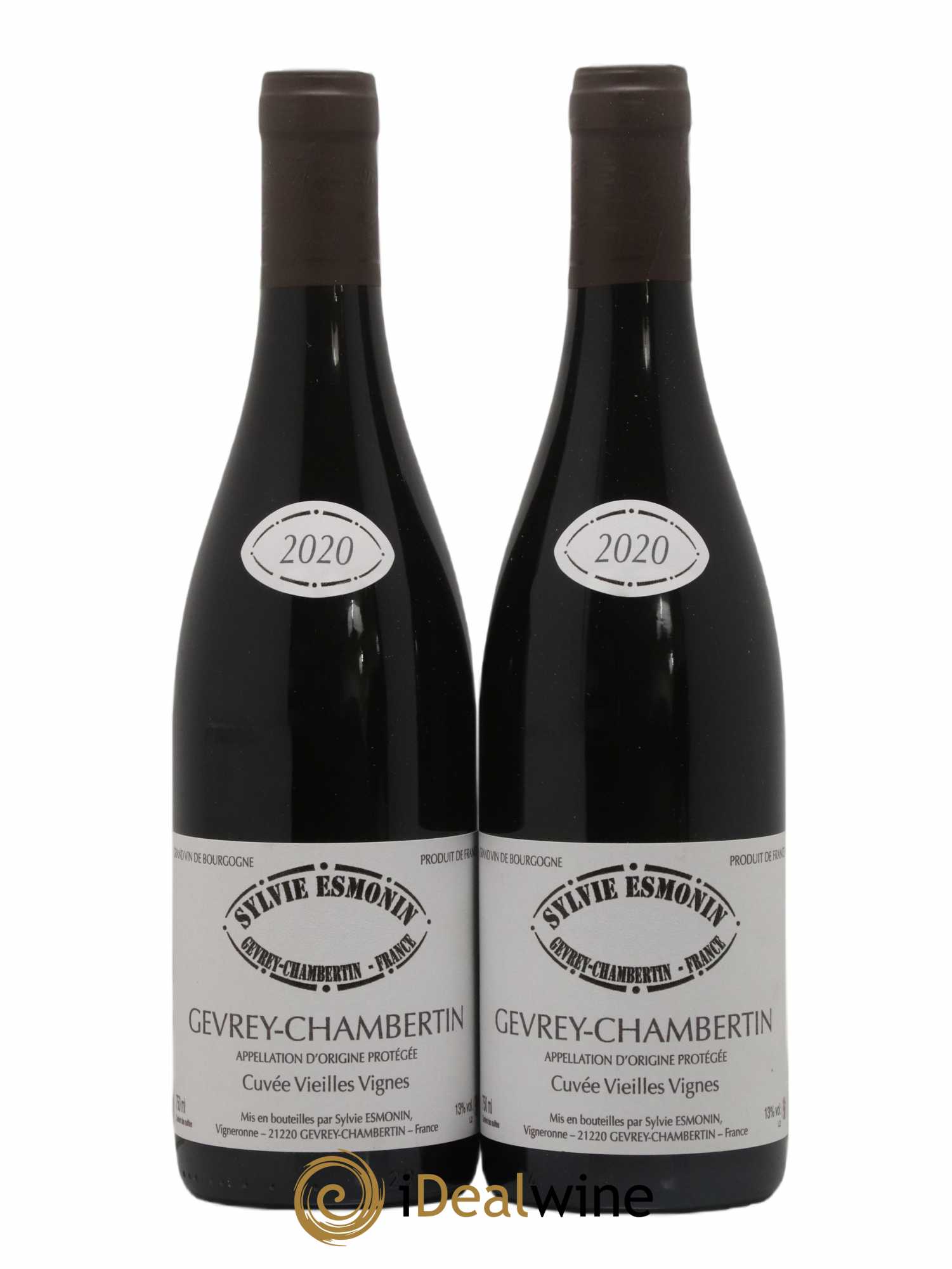 Gevrey-Chambertin Vieilles Vignes Sylvie Esmonin  2020 - Lot de 2 bouteilles - 0