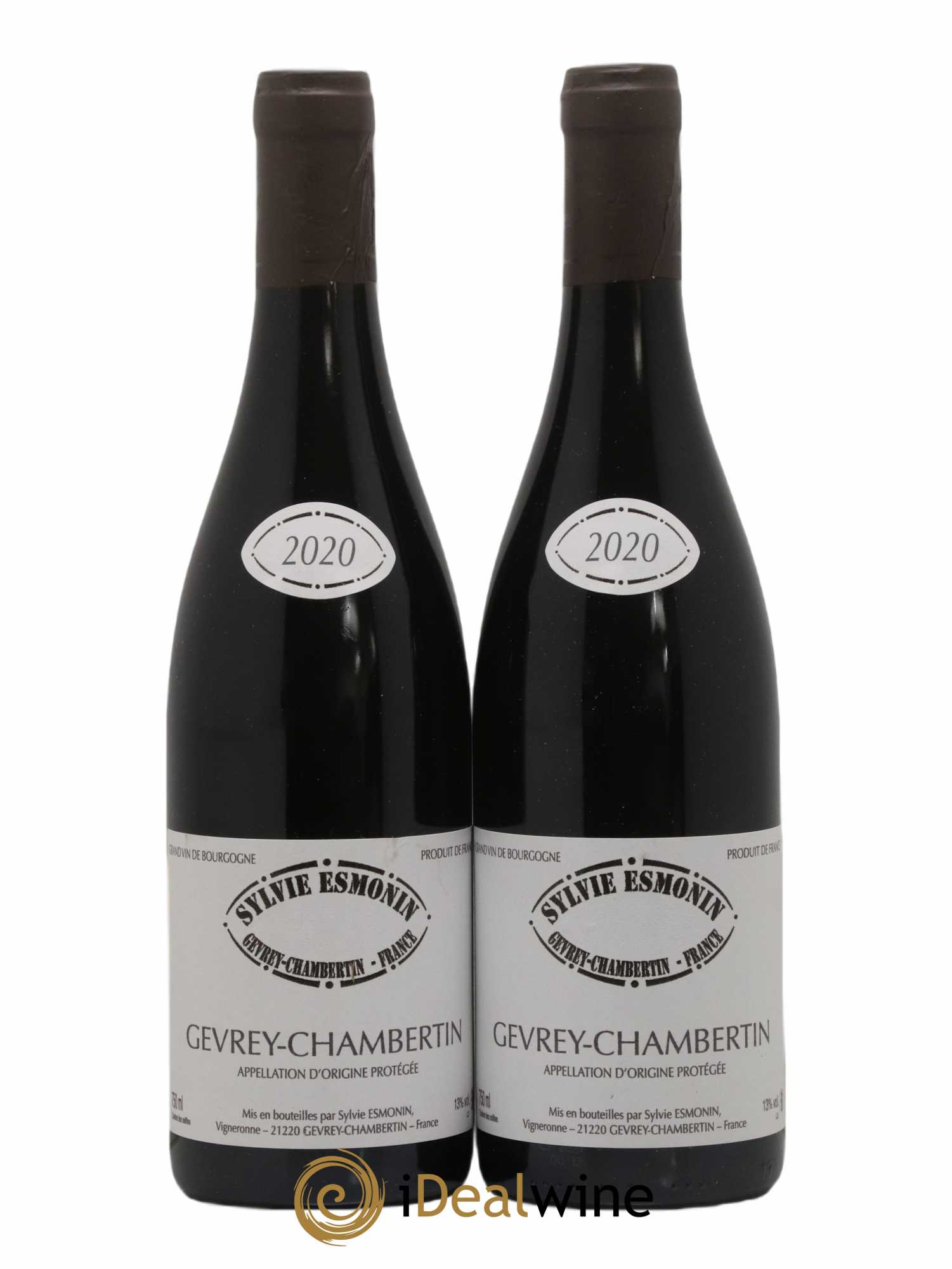 Gevrey-Chambertin Sylvie Esmonin  2020 - Lot de 2 bouteilles - 0