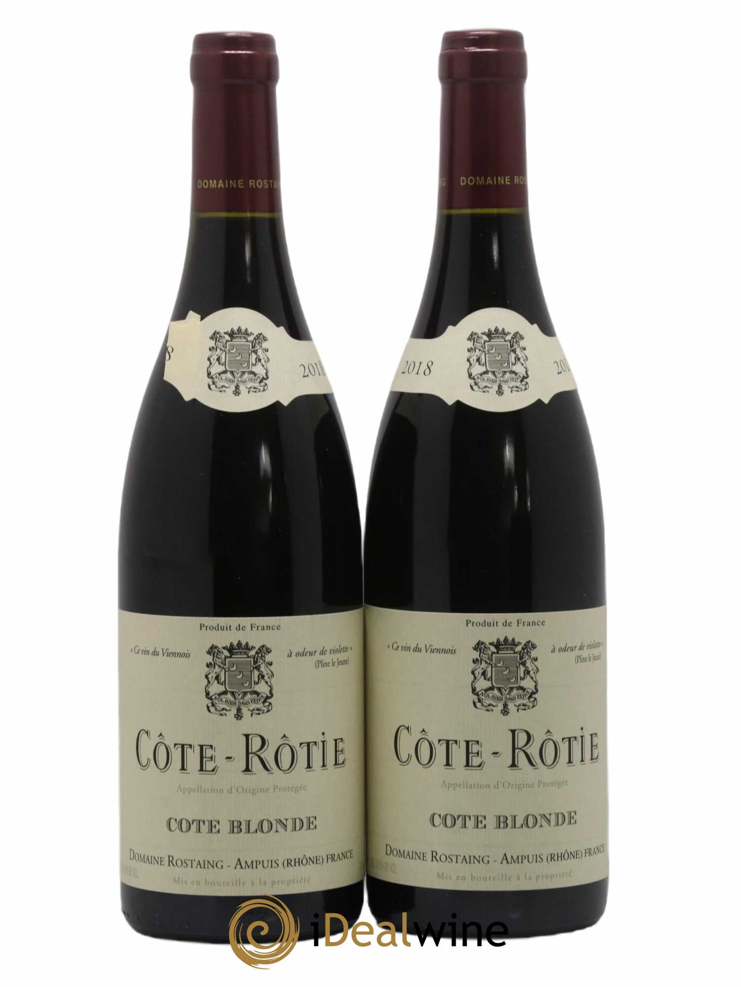 Côte-Rôtie Côte Blonde René Rostaing  2018 - Posten von 2 Flaschen - 0