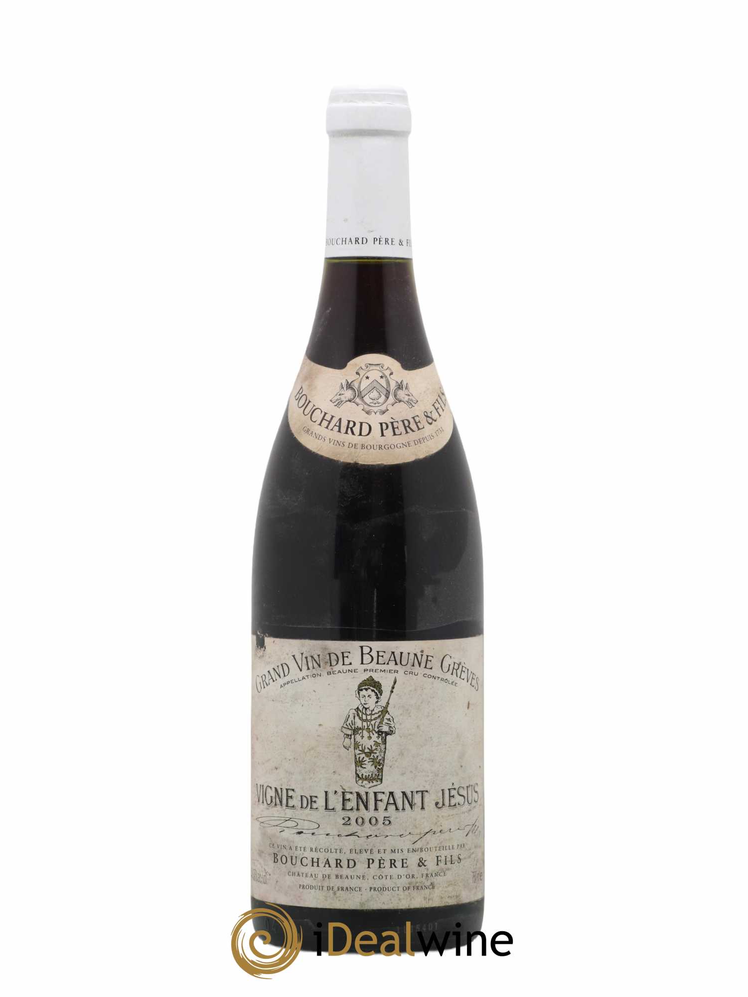 Beaune 1er Cru Grèves - Vigne de l'Enfant Jésus Bouchard Père & Fils 2005 - Lot de 1 bouteille - 0