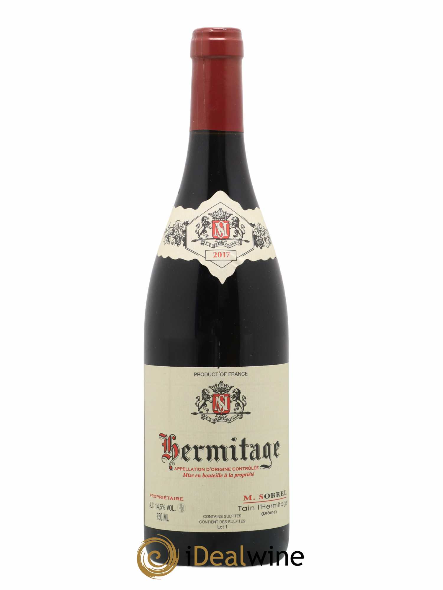 Hermitage Domaine Sorel 2017 - Lot de 1 bouteille - 0