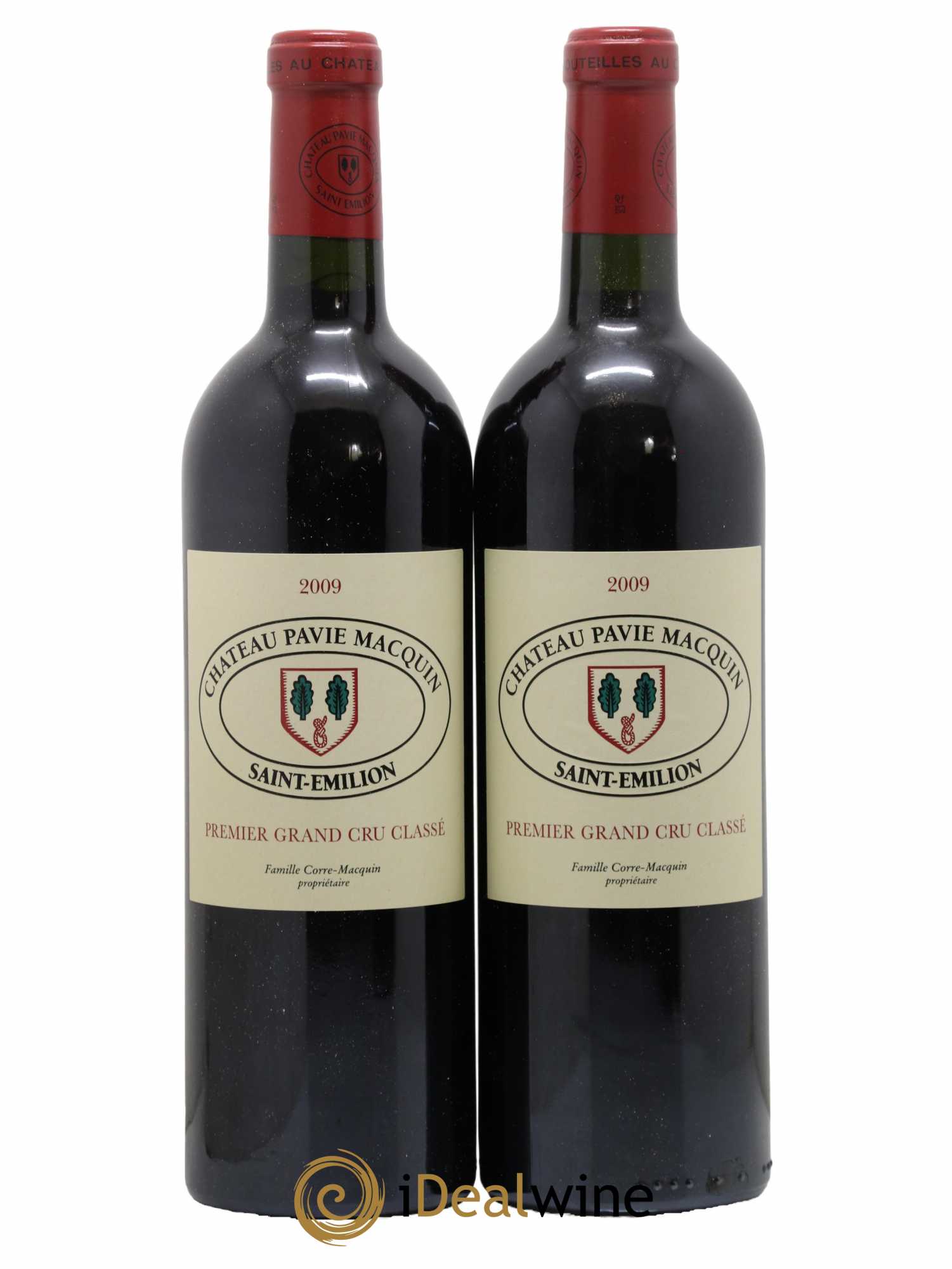 Château Pavie Macquin 1er Grand Cru Classé B 2009 - Lot of 2 bottles - 0