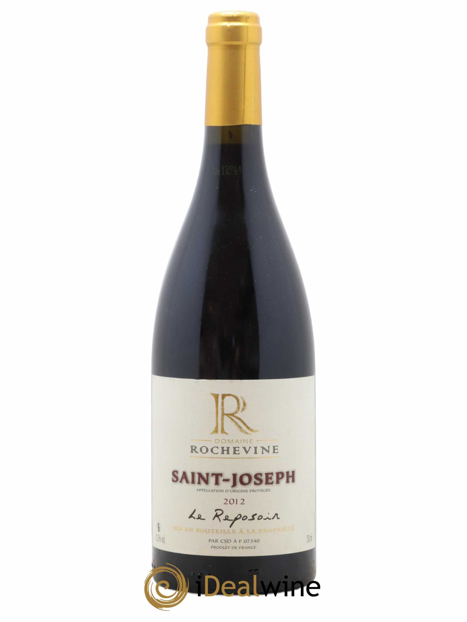 Saint-Joseph Le Reposoir Domaine De Rochevine 2012 - Lot de 1 bouteille - 0