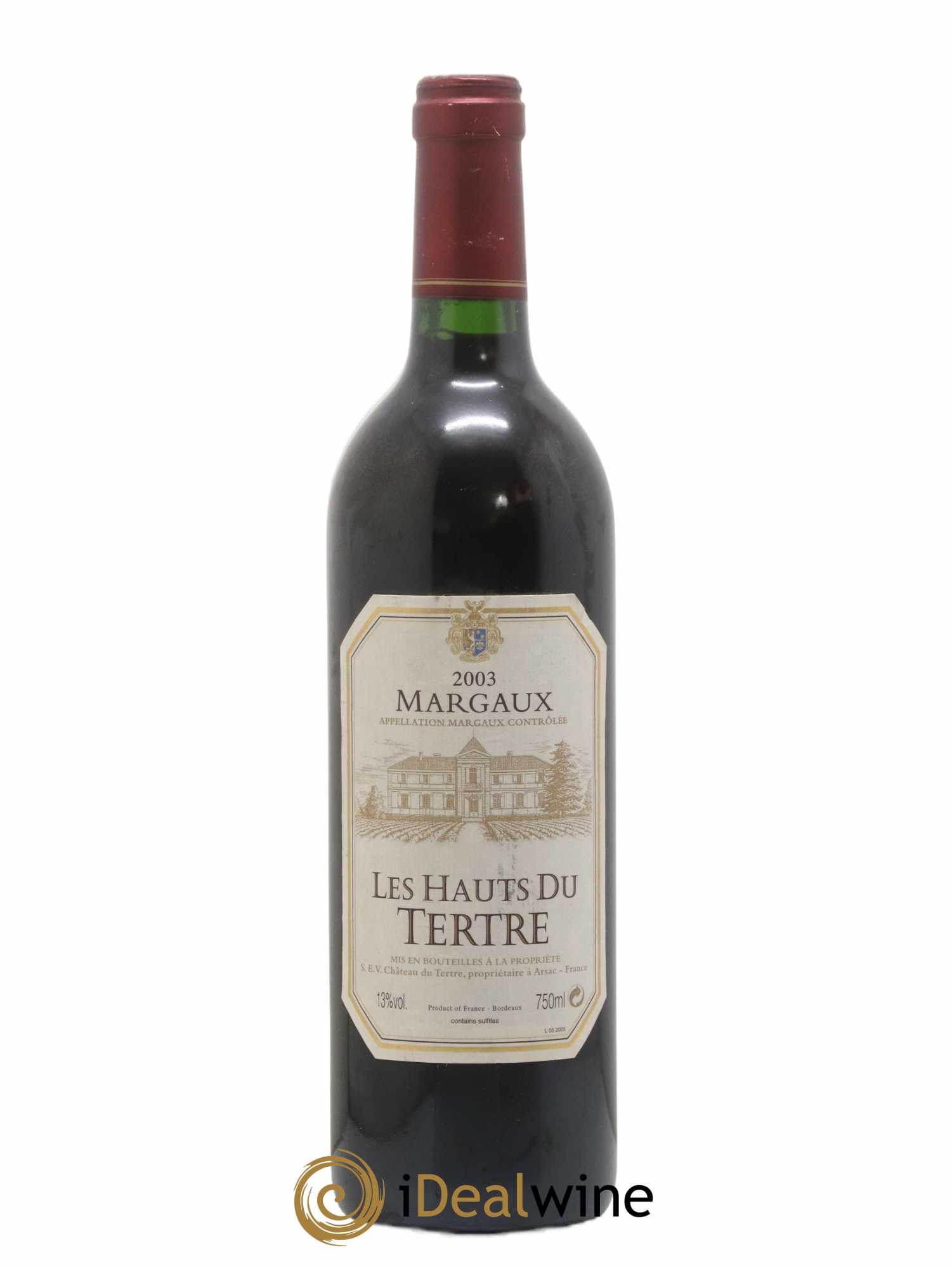 Les Hauts du Tertre  (no reserve) 2003 - Lot of 1 bottle - 0