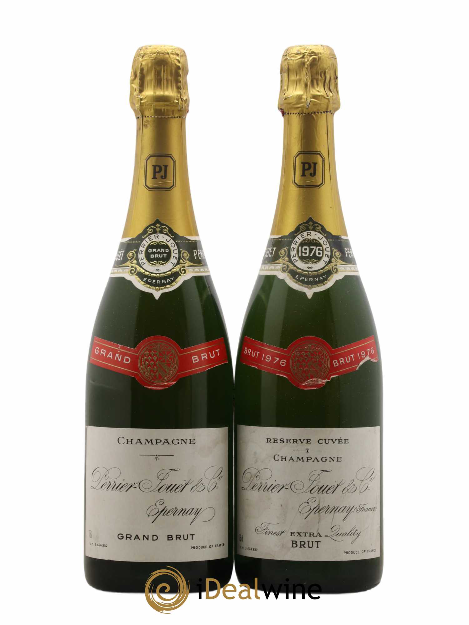 Grand Brut Perrier-Jouët - Lot de 2 bouteilles - 0