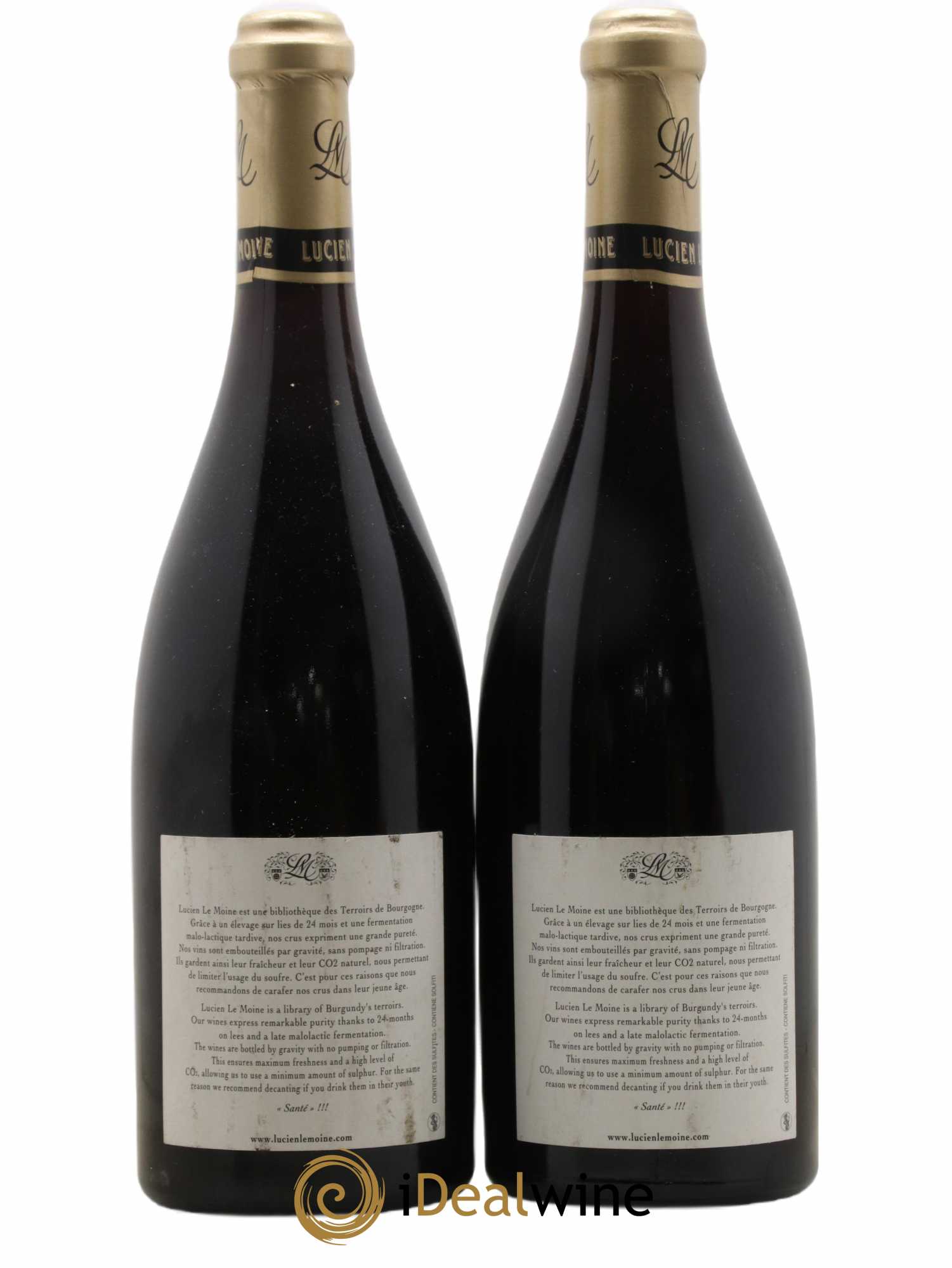 Corton Grand Cru Clos Du Roi Lucien Le Moine 2016 - Lot de 2 bouteilles - 1