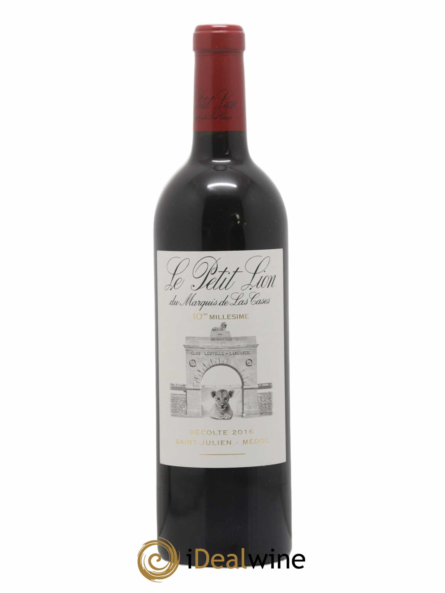 Le Petit Lion du Marquis de Las Cases Second Vin 2016 - Lot of 1 bottle - 0