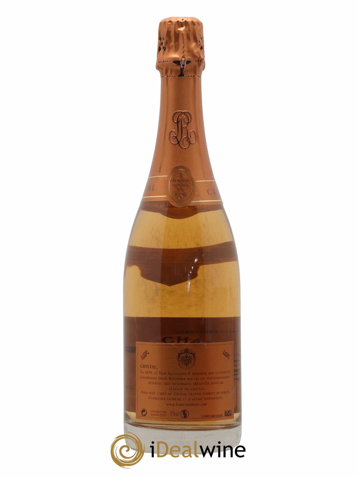 Cristal Louis Roederer  2004 - Lotto di 1 bottiglia - 1